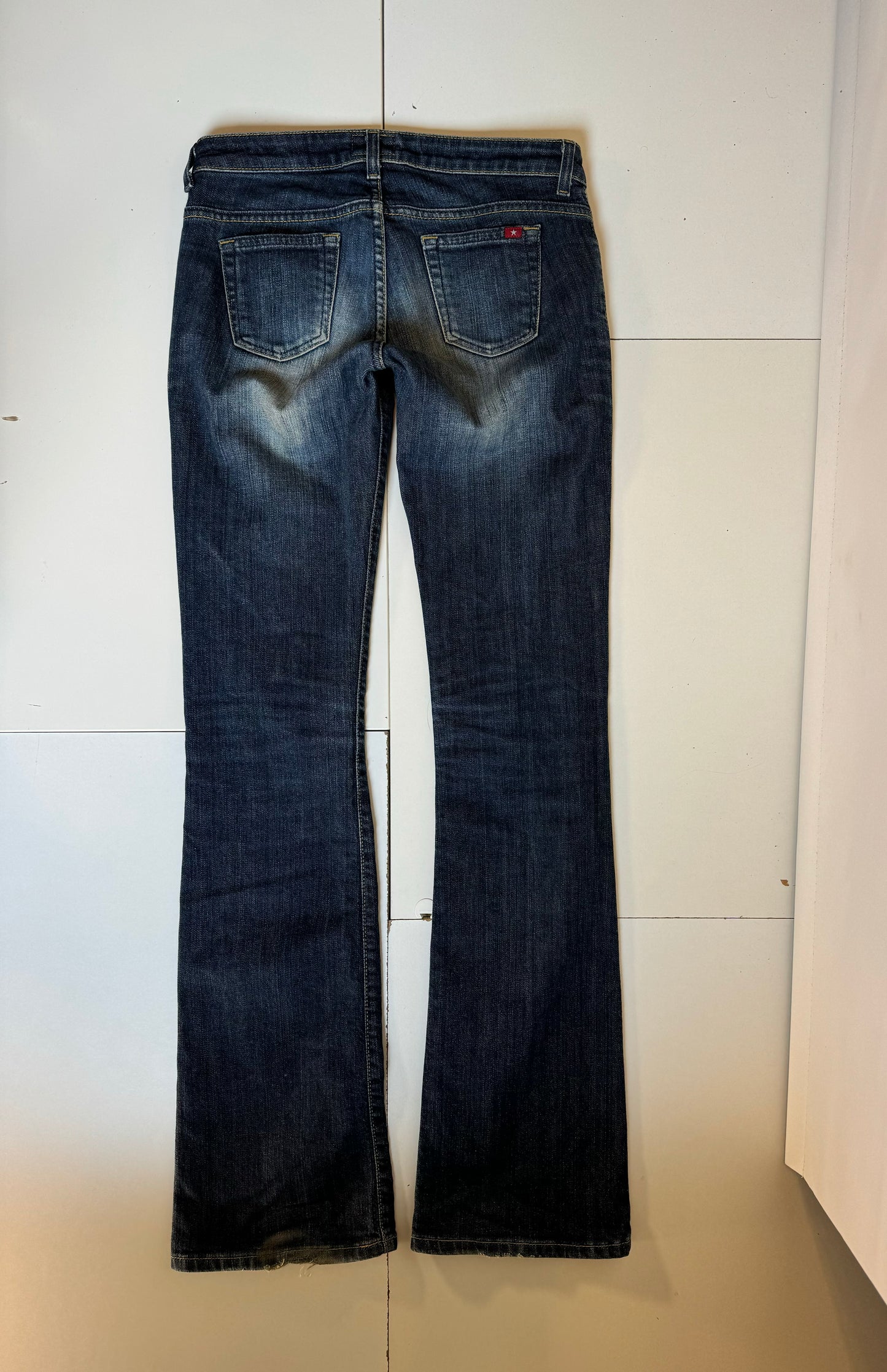 Lågmidjade jeans–stl: XS