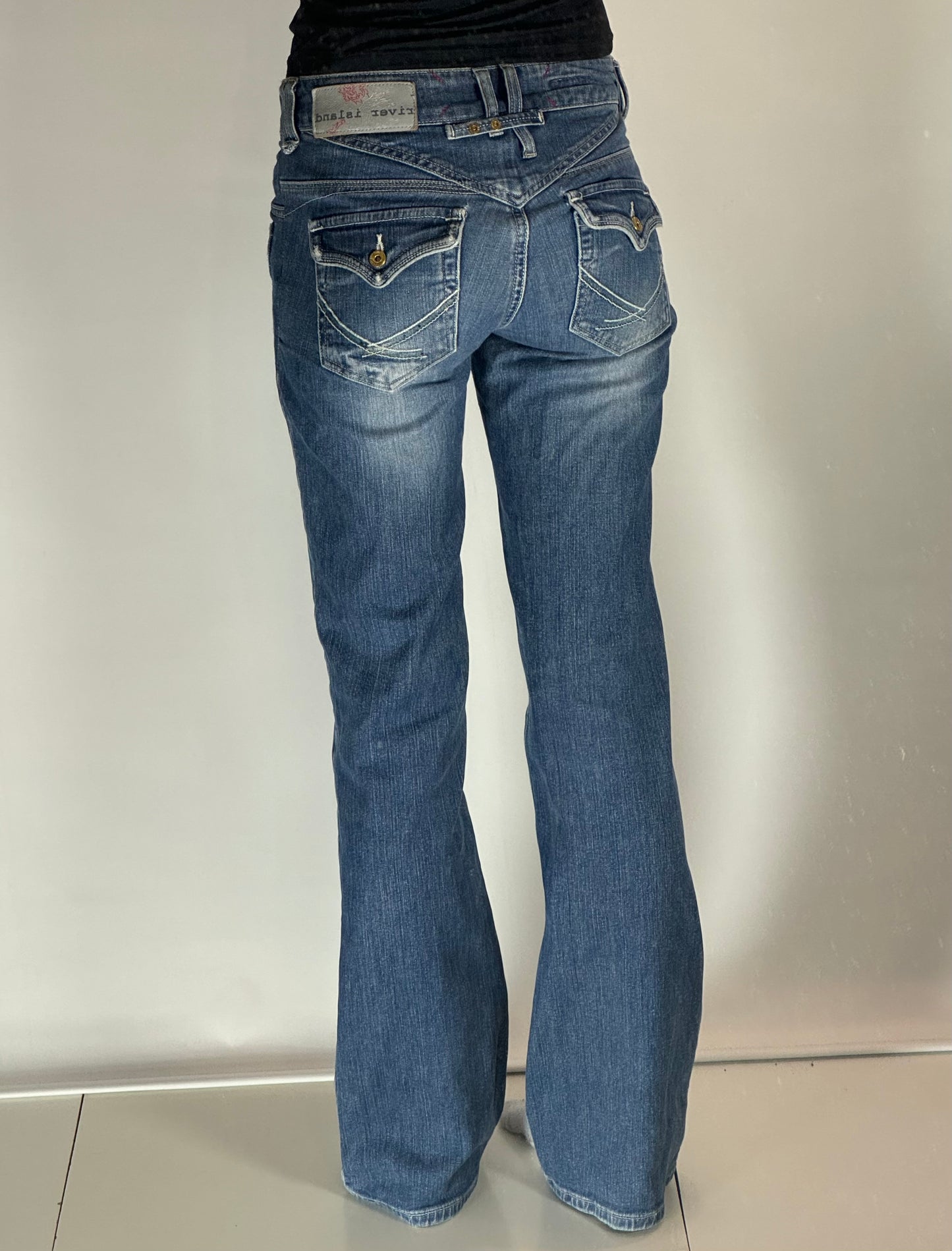 Lågmidjade jeans stl: XS