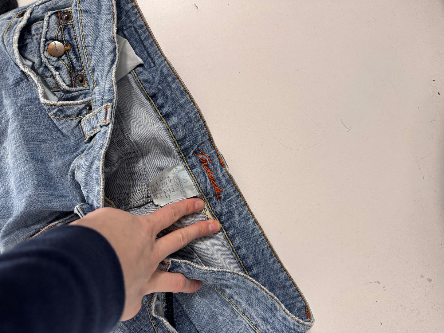 Lågmidjade jeans stl: L