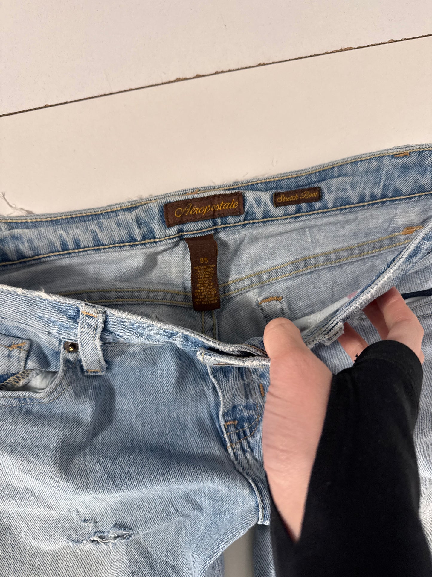 Lågmidjade jeans stl: XS