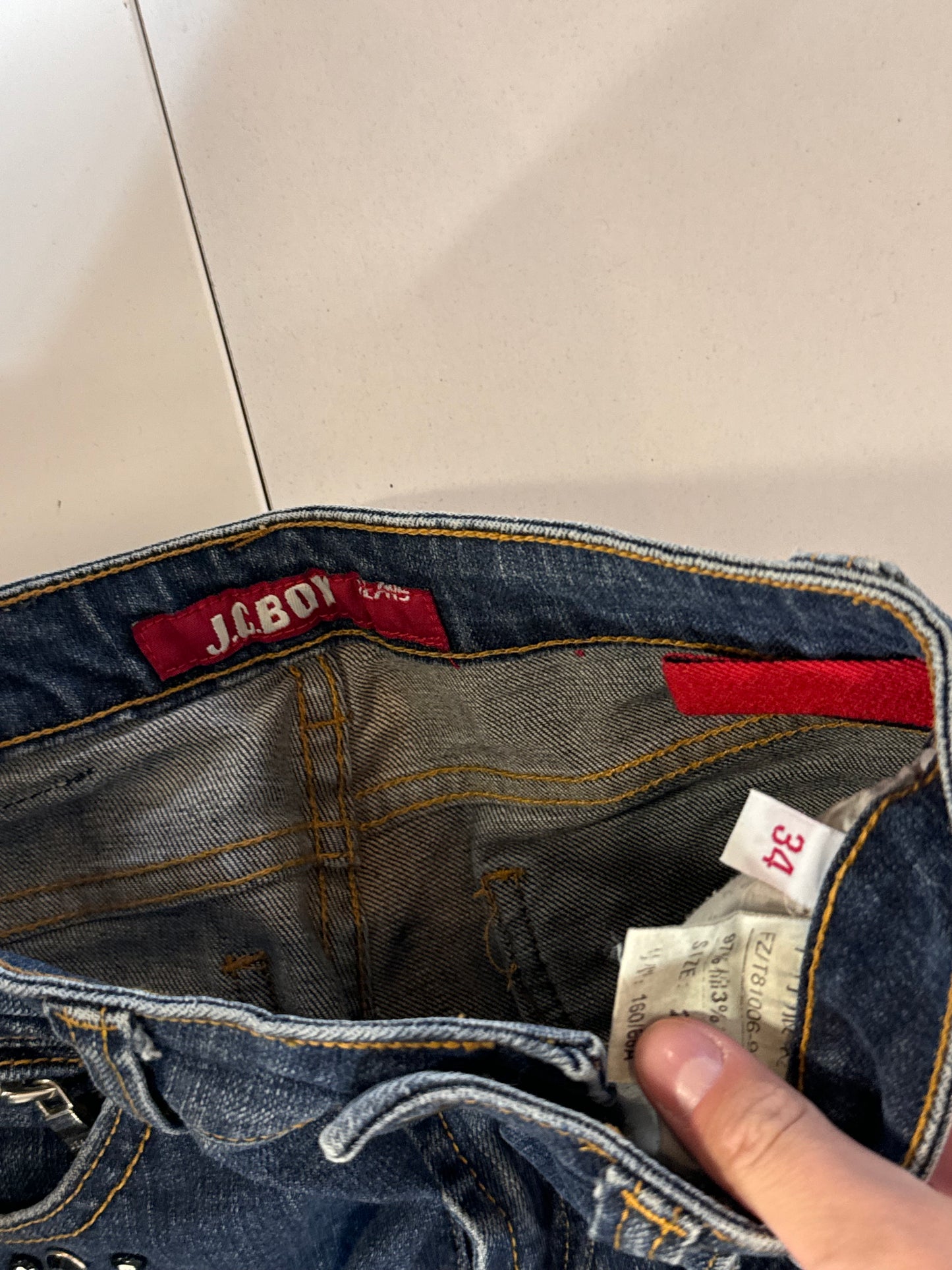 Lågmidjade jeans stl: