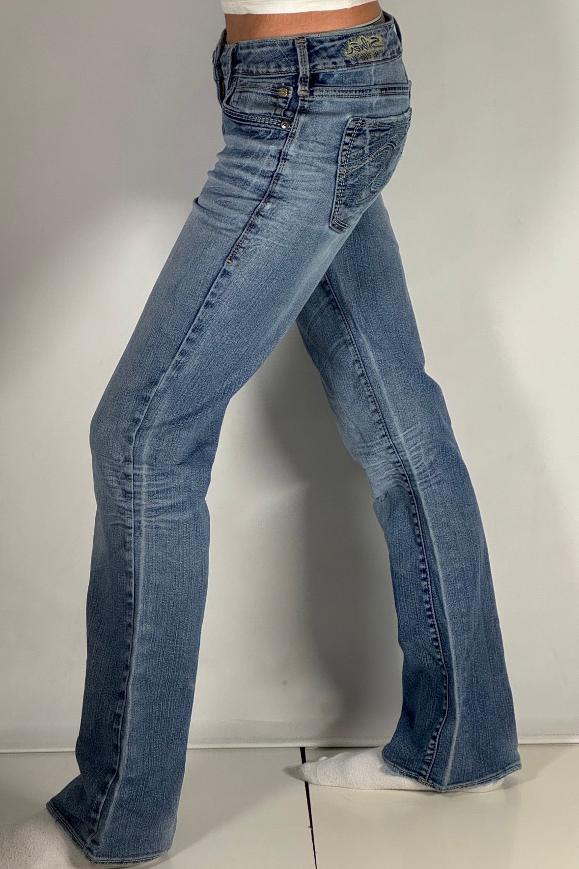 Lågmidjade jeans stl: XS/S
