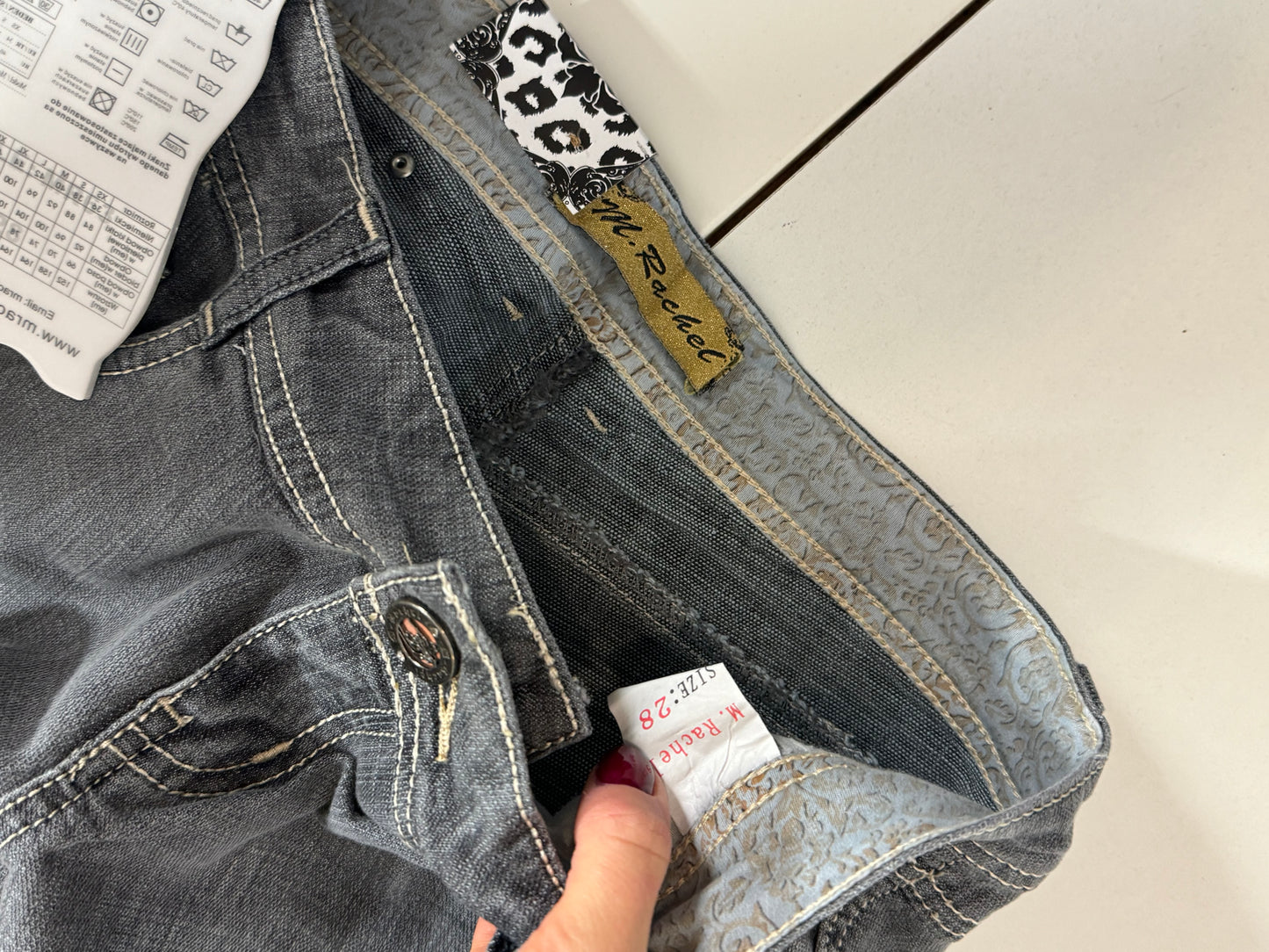 Lågmidjade jeans stl: S