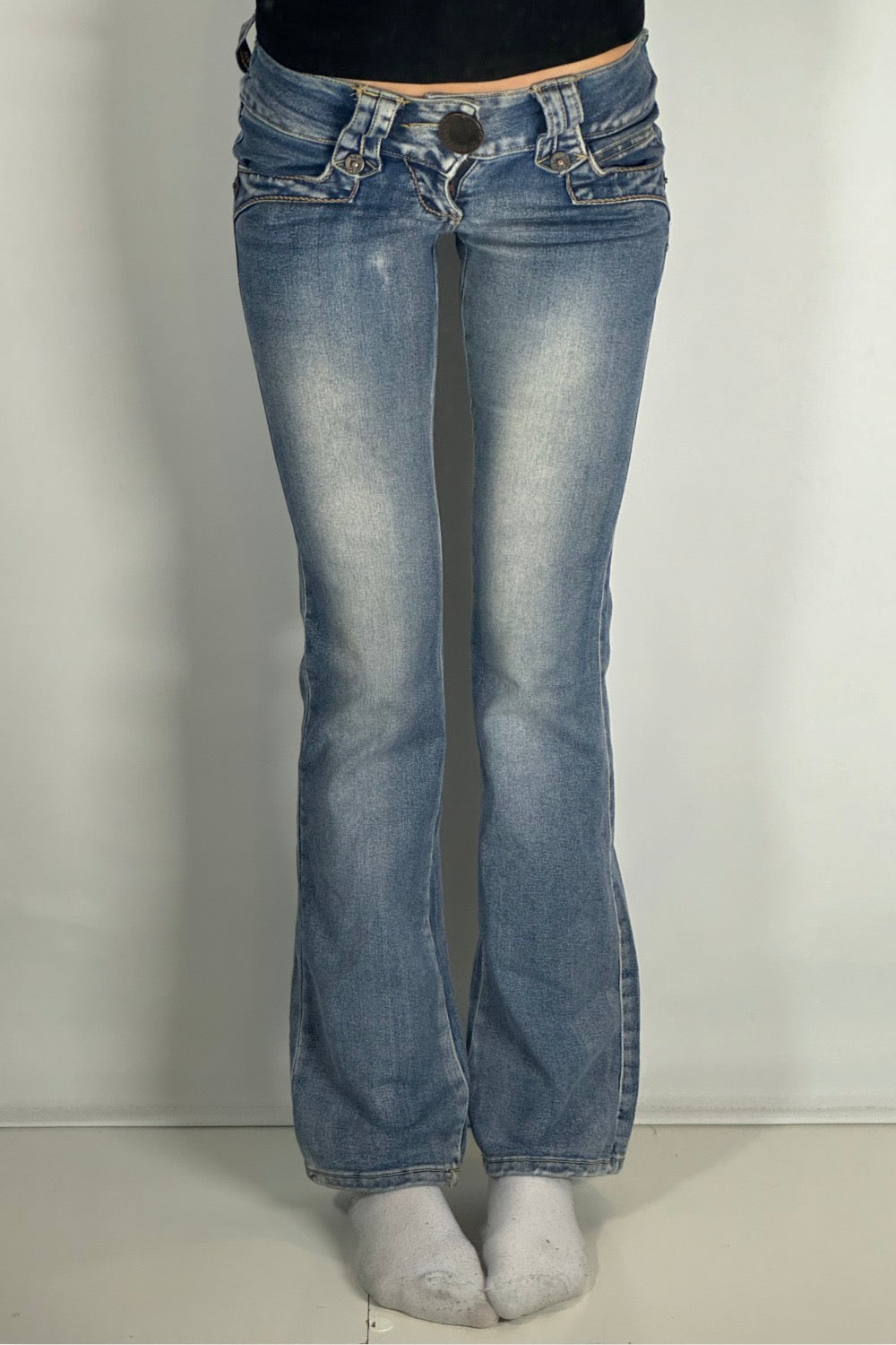 Lågmidjade jeans stl: XXS