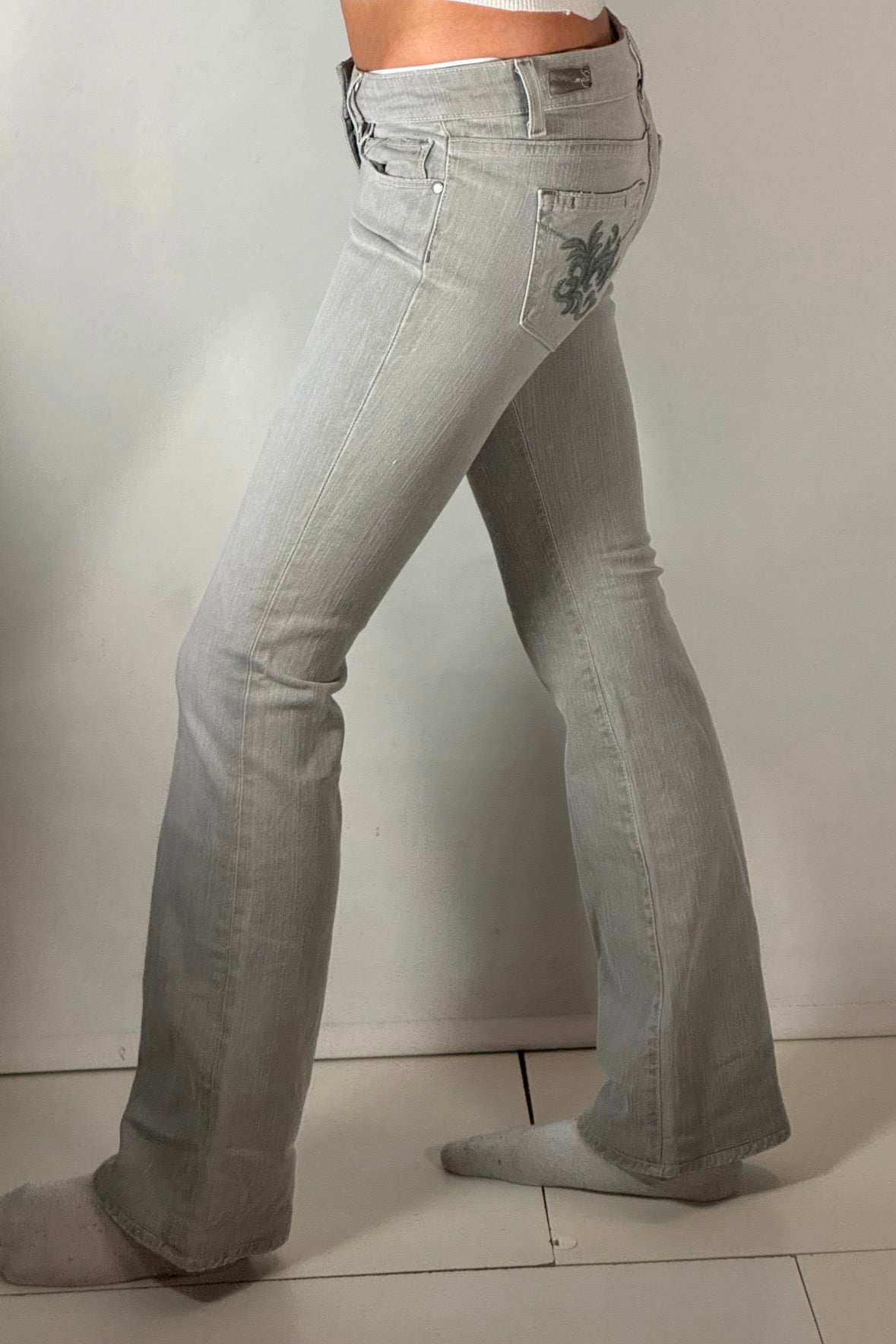 Lågmidjade jeans stl: XS