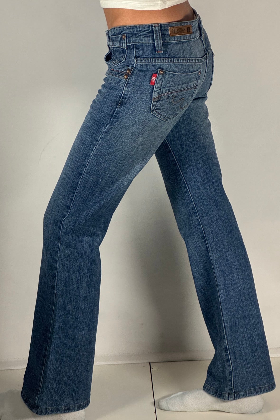 Lågmidjade jeans stl: XS