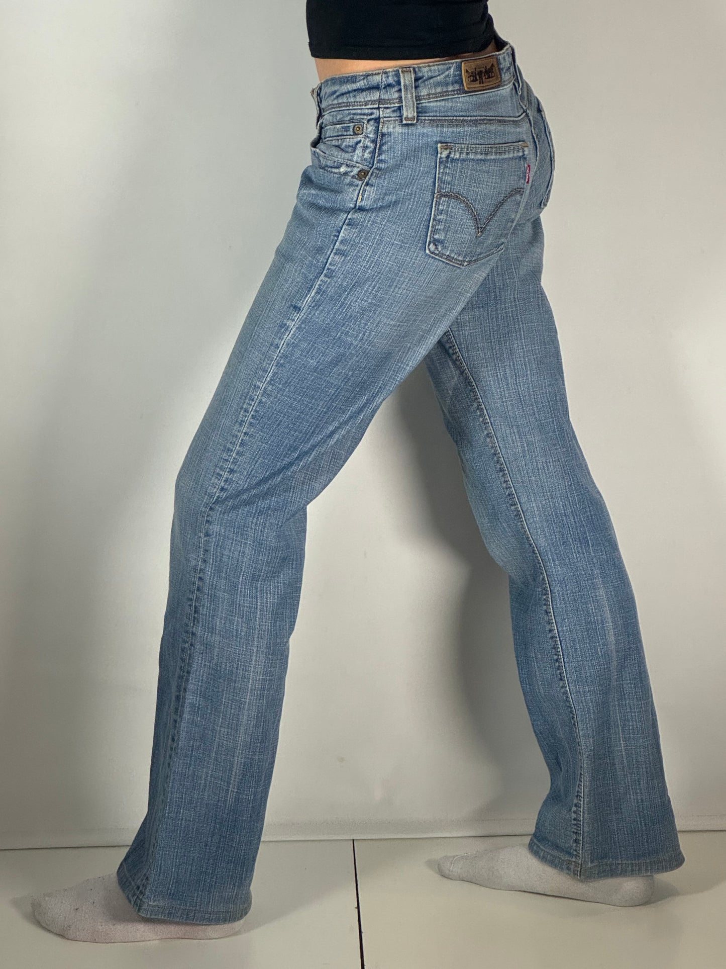 Lågmidjade jeans stl: S
