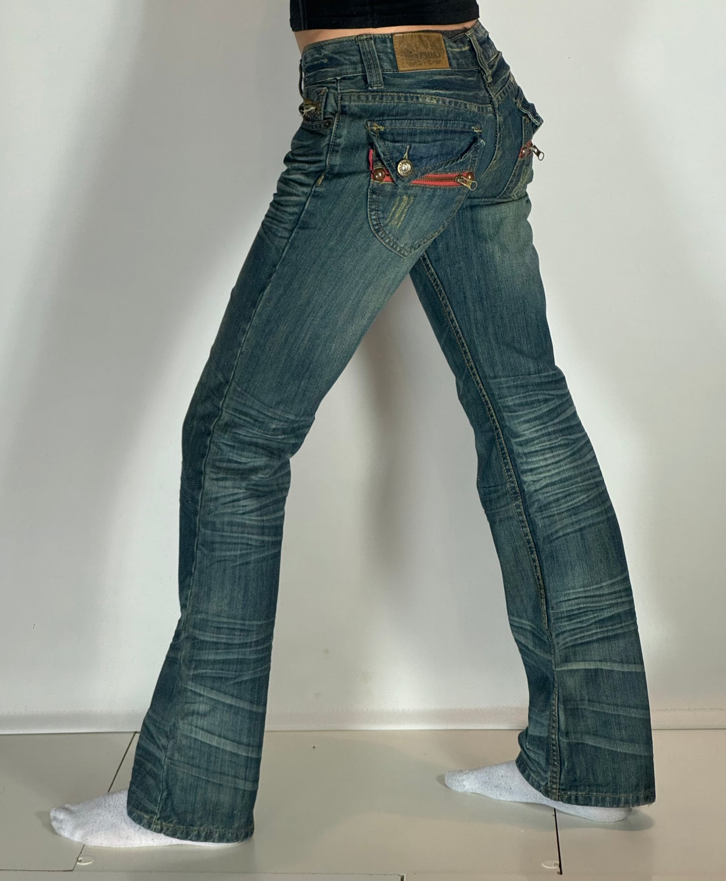 Lågmidjade jeans stl: XS/S
