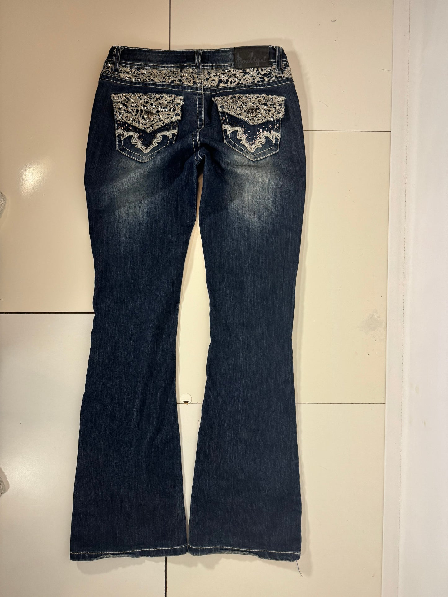 Lågmidjade jeans stl: S