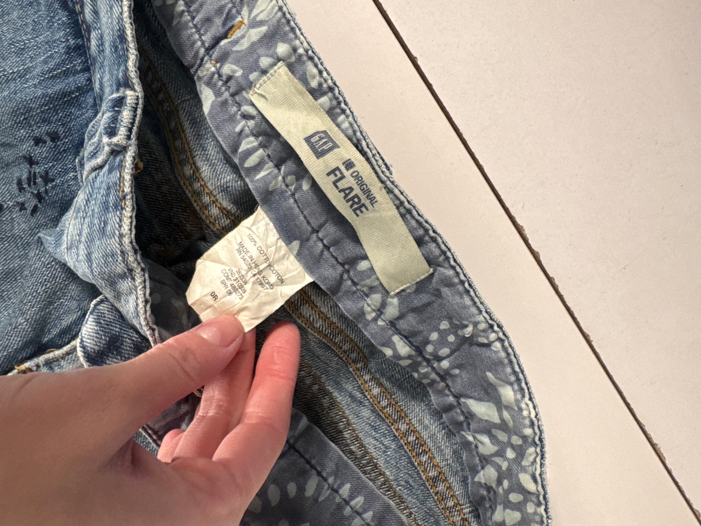 Lågmidjade jeans stl: XS/S