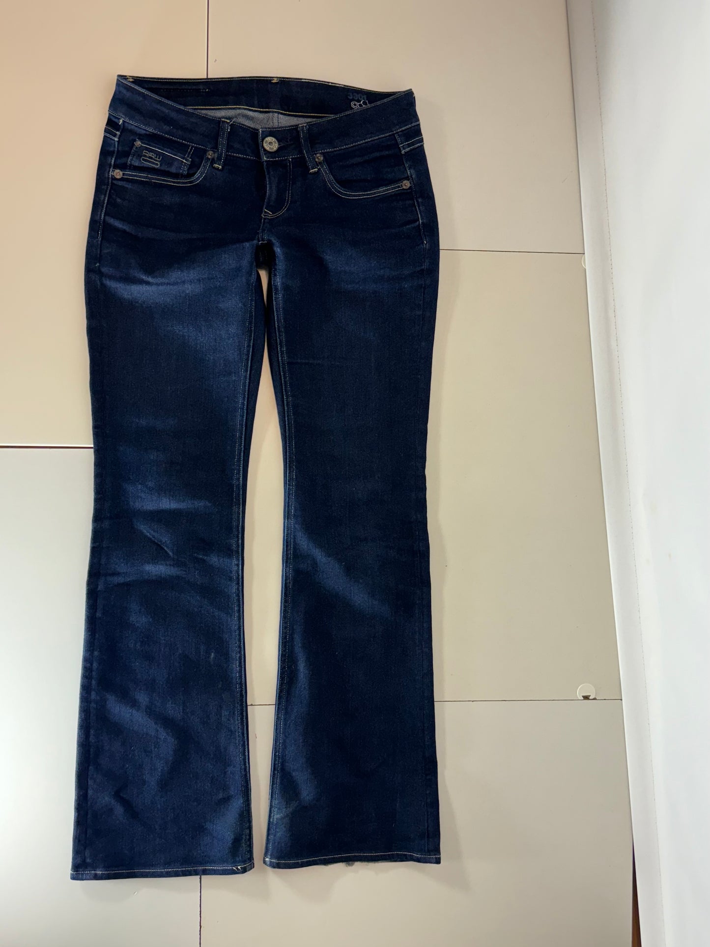 Lågmidjade jeans–stl: XS