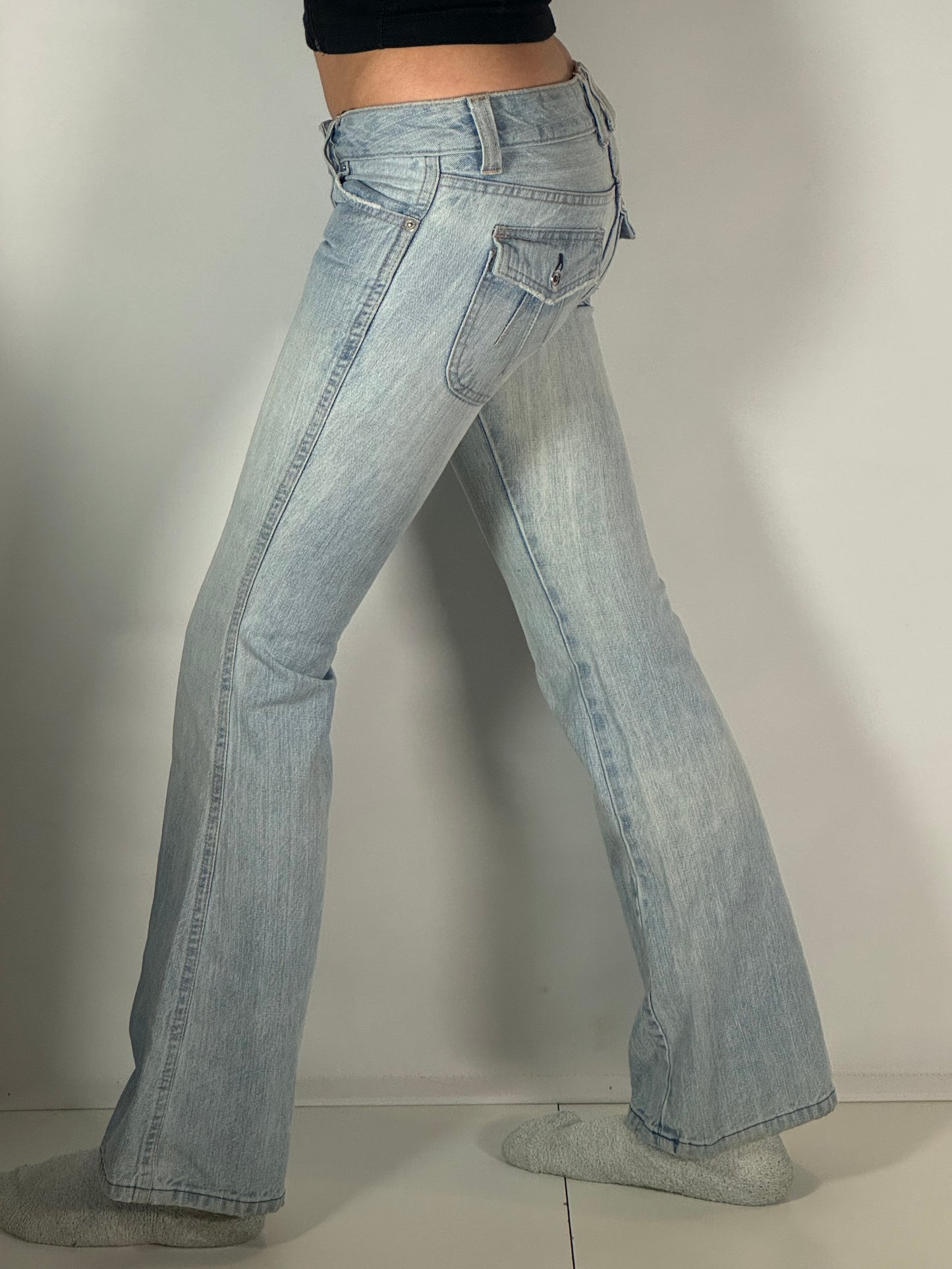 Lågmidjade jeans stl: XS