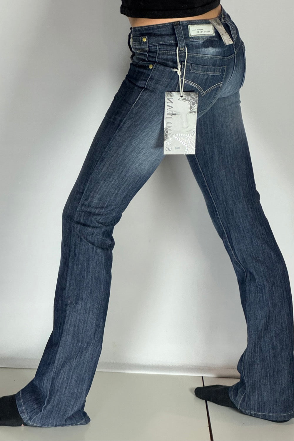 Lågmidjade jeans stl: XS