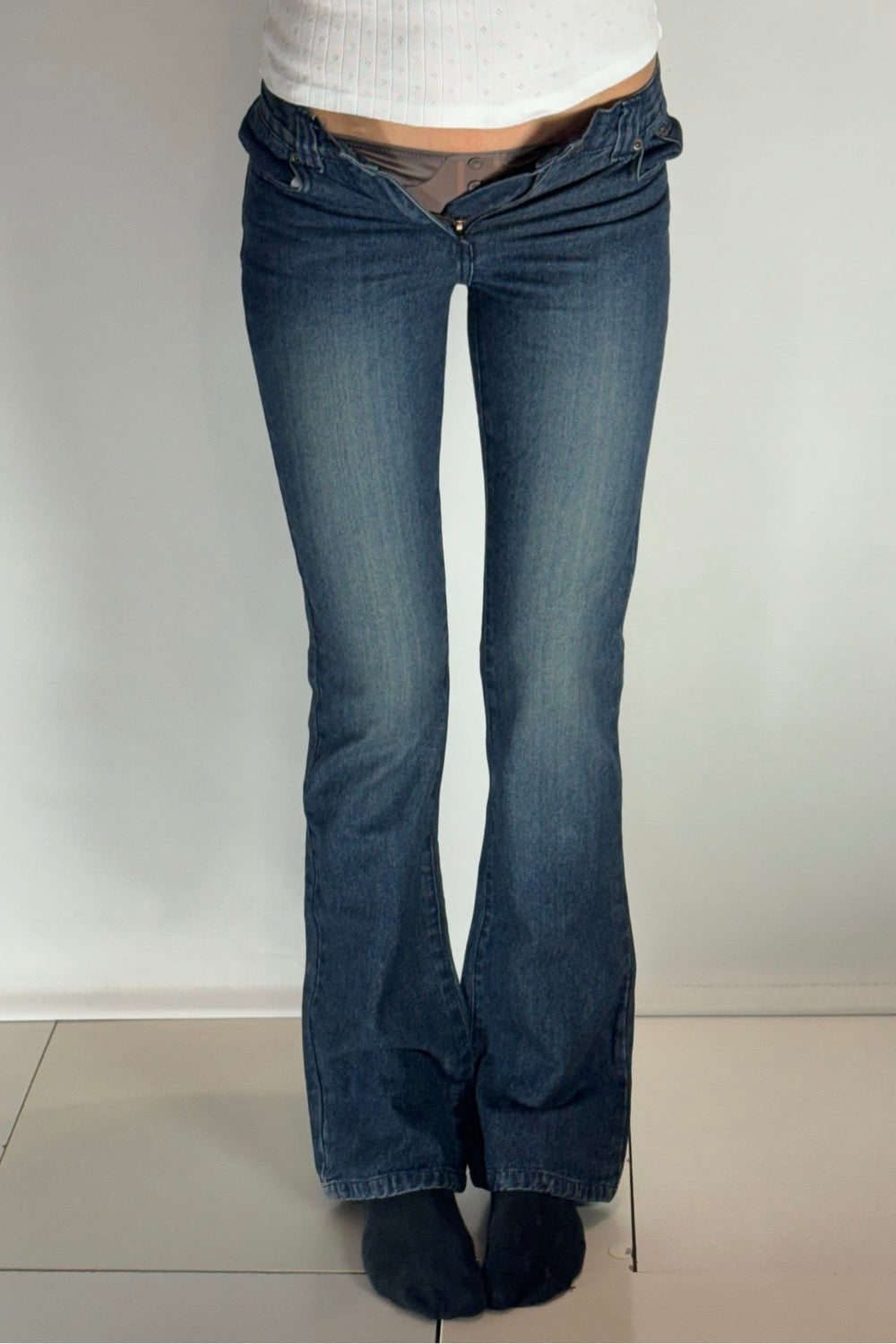 Lågmidjade jeans stl: XXS
