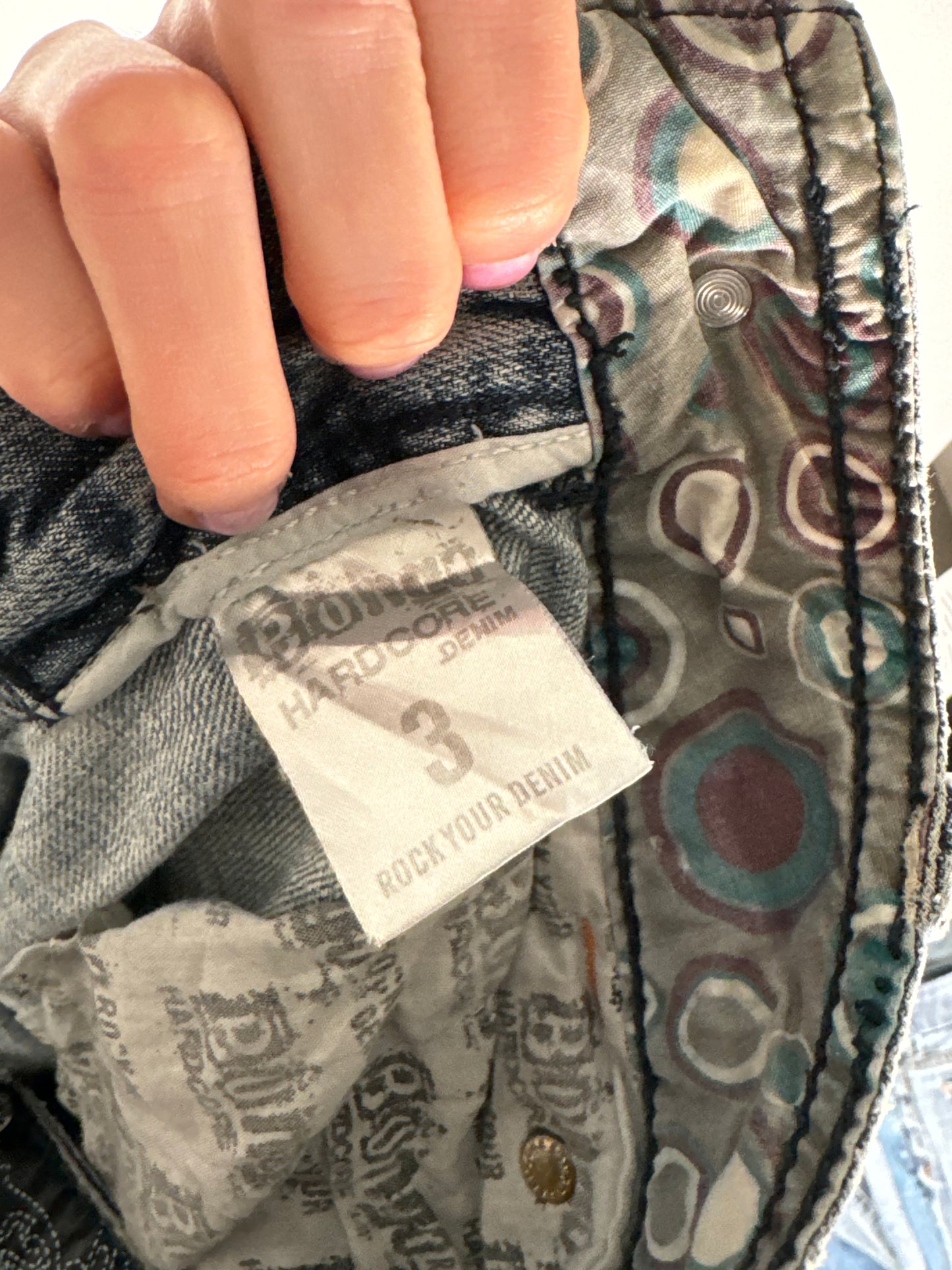 Lågmidjade jeans stl: S
