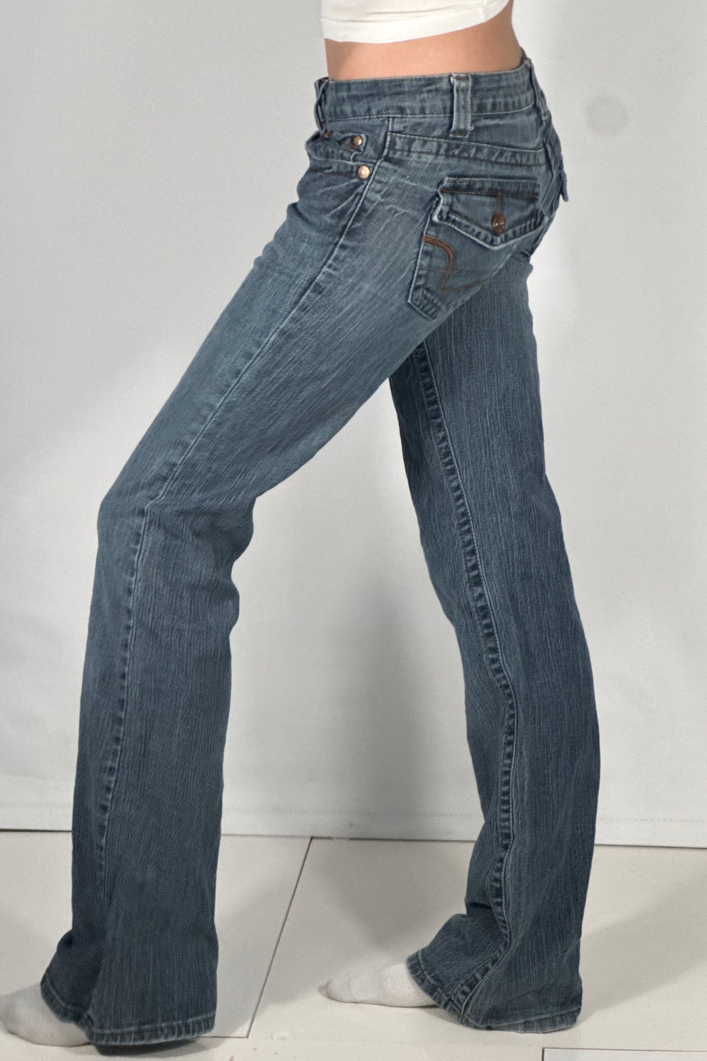 Lågmidjade jeans stl: XS