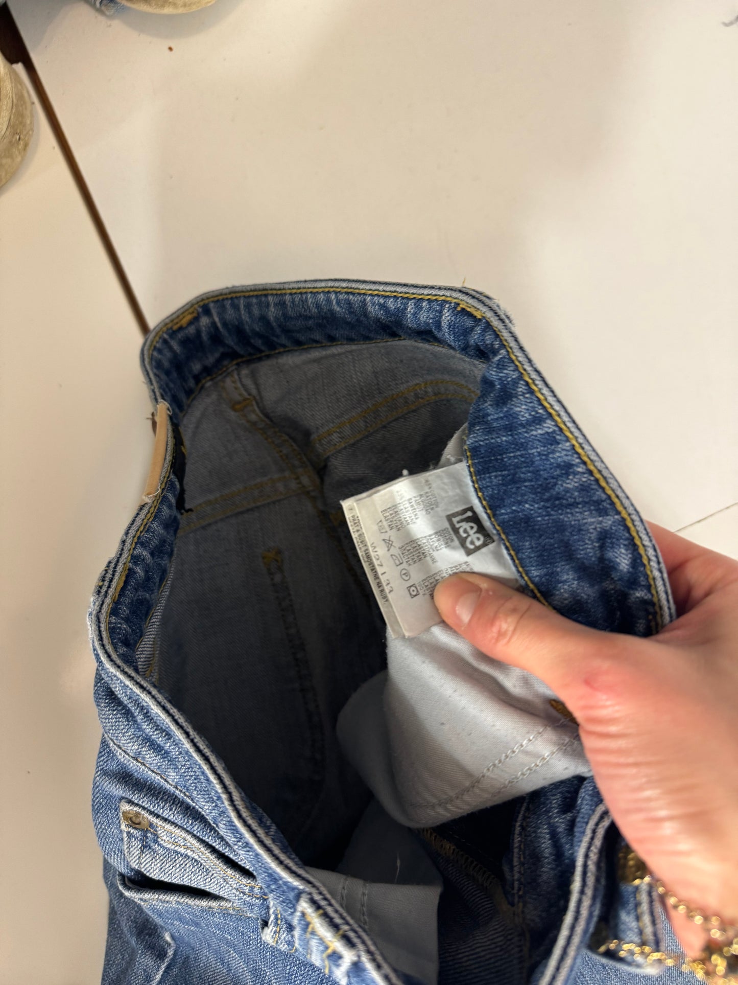 Lågmidjade jeans stl: XS