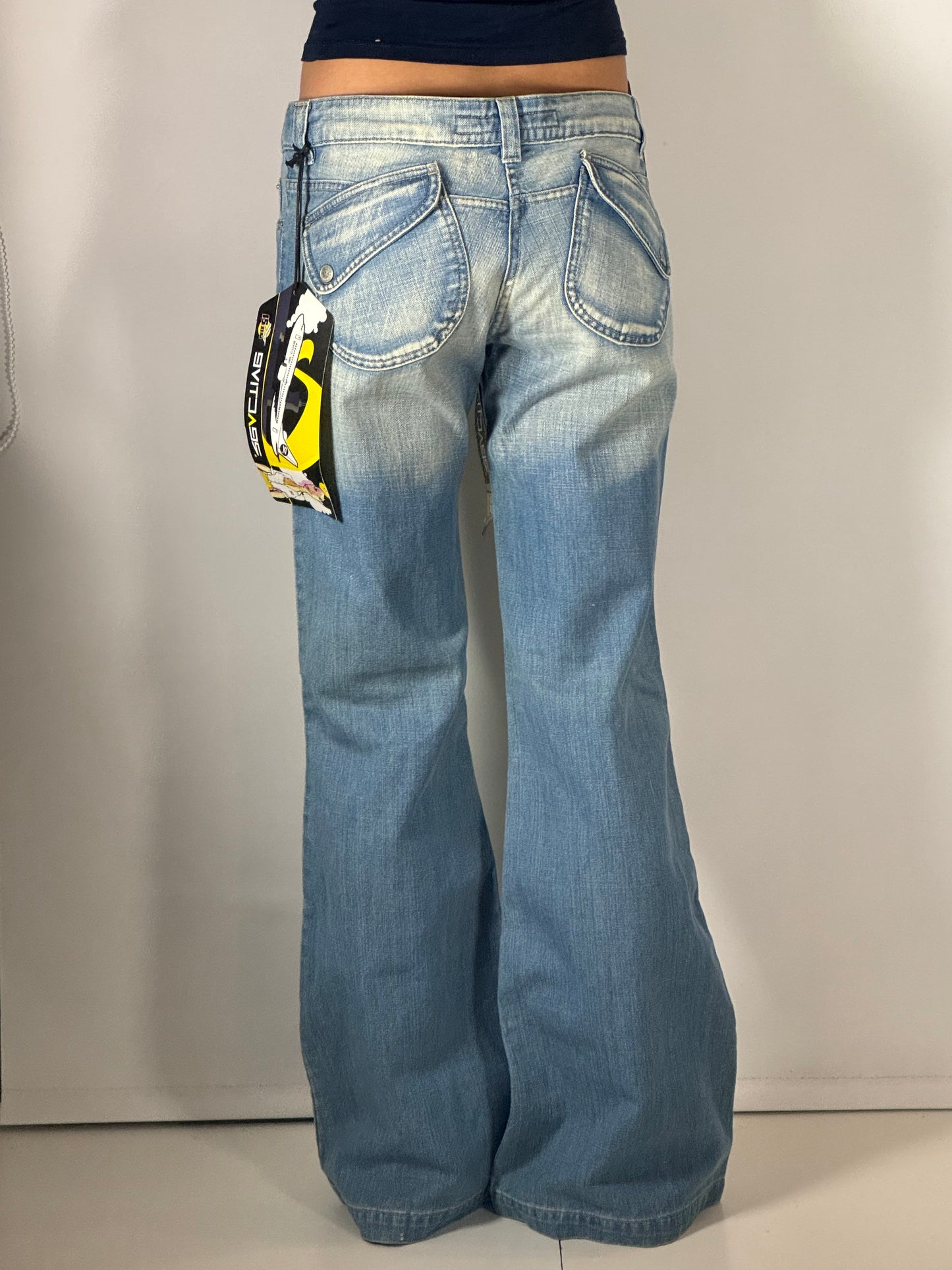 Lågmidjade jeans stl: S