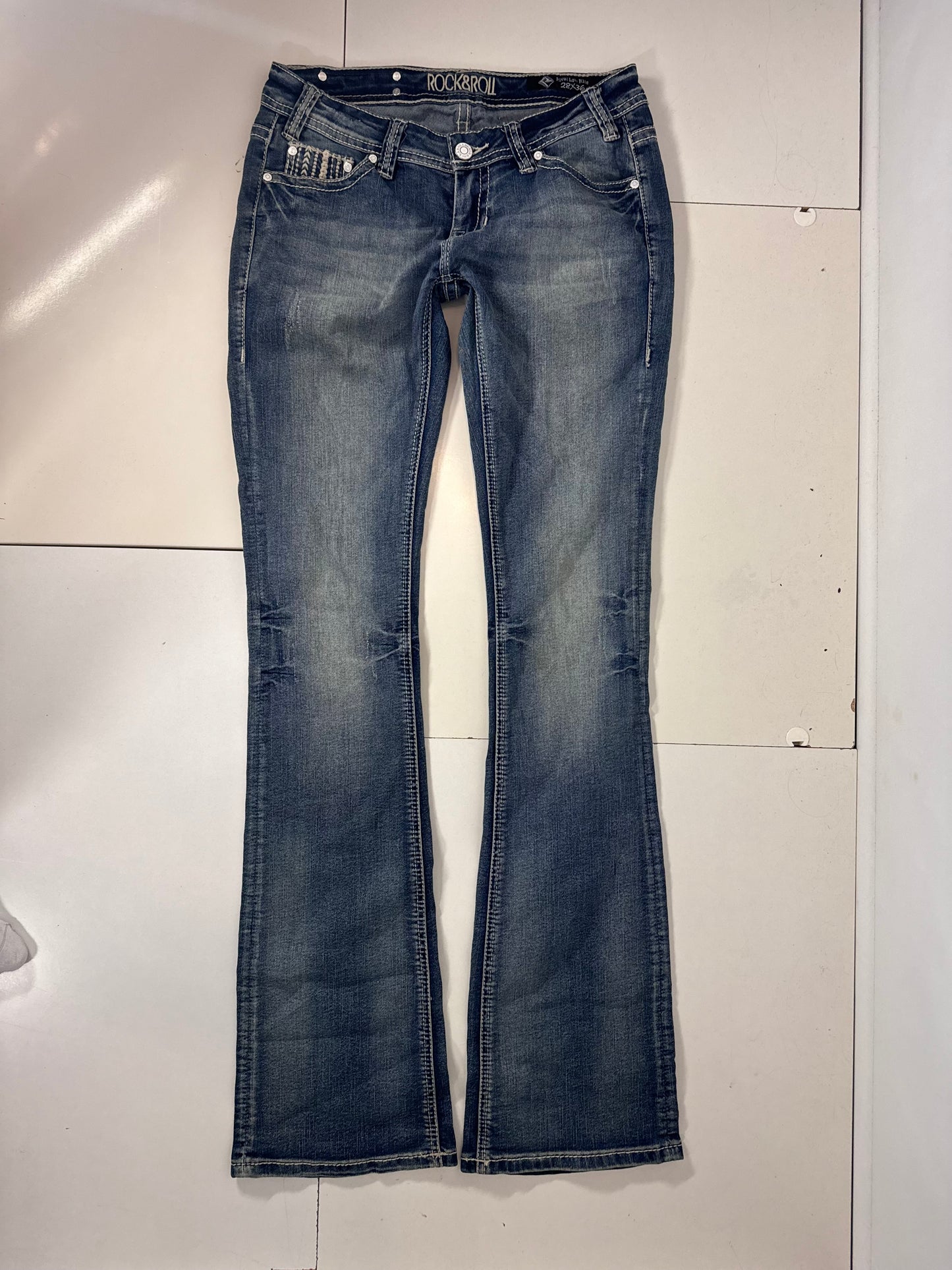 Lågmidjade jeans stl: S