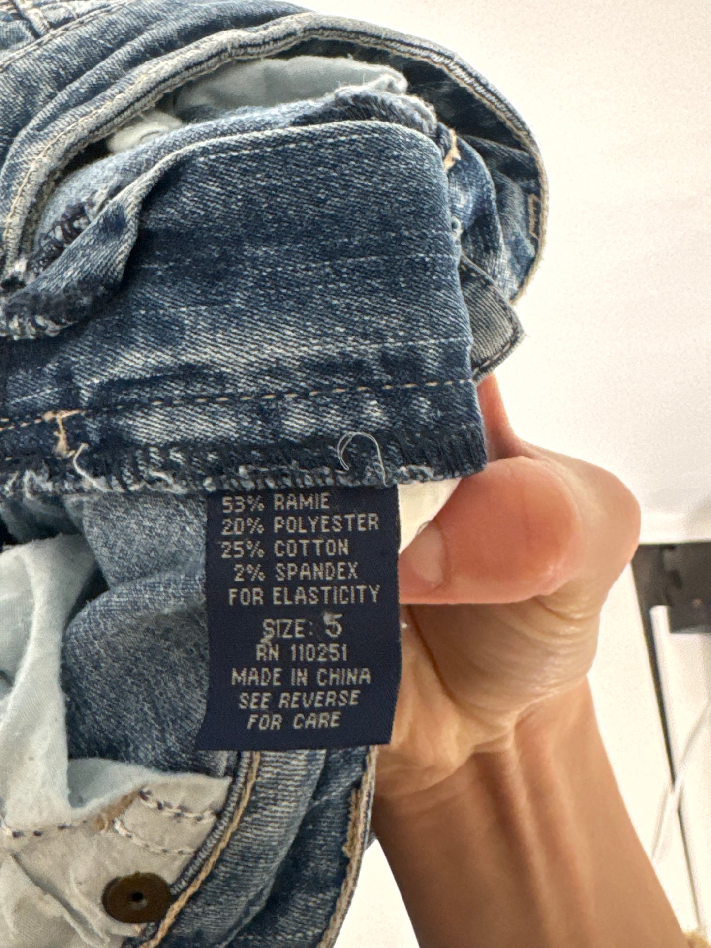 Lågmidjade jeans stl: XS