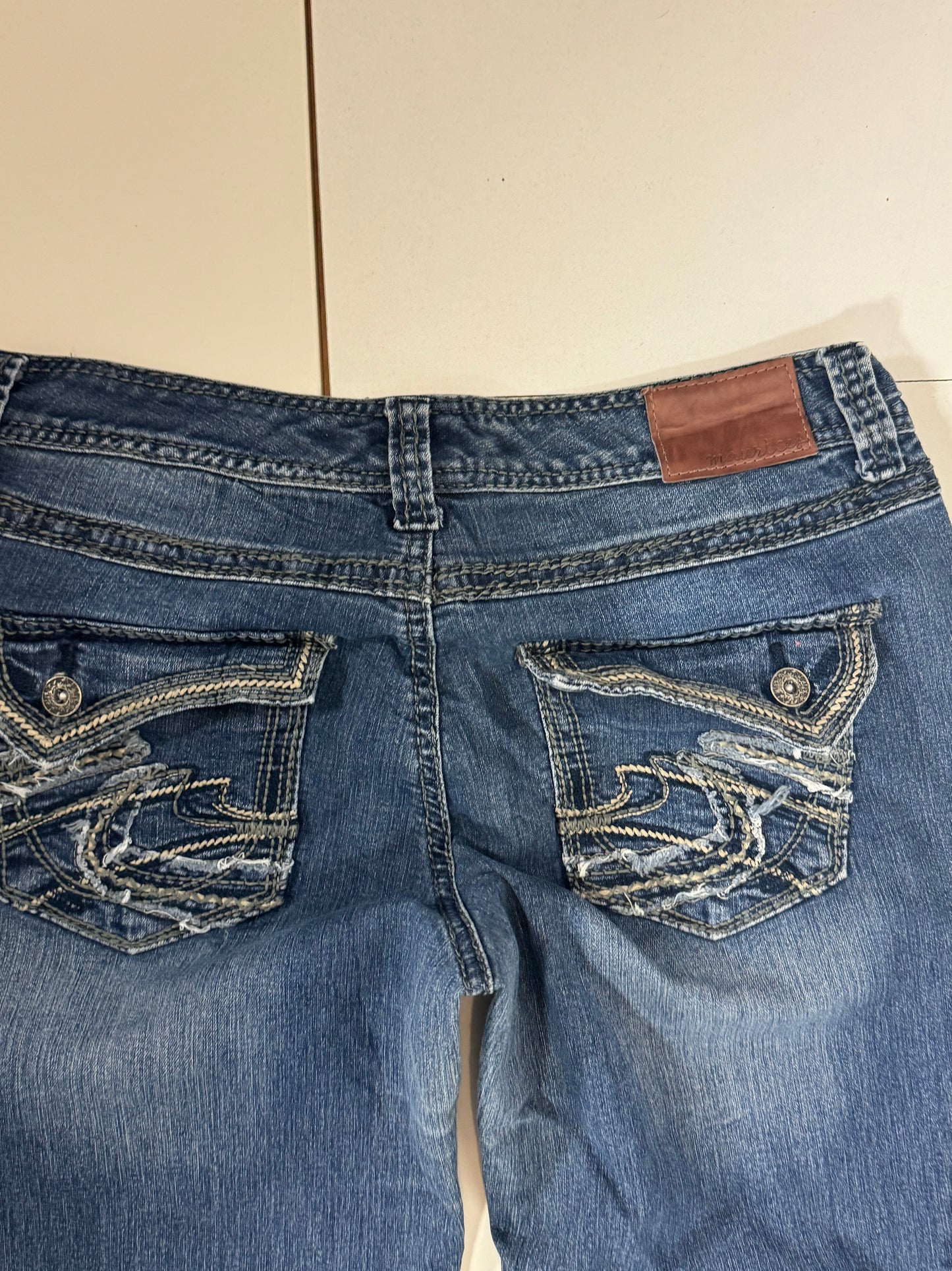 Lågmidjade jeans stl: M