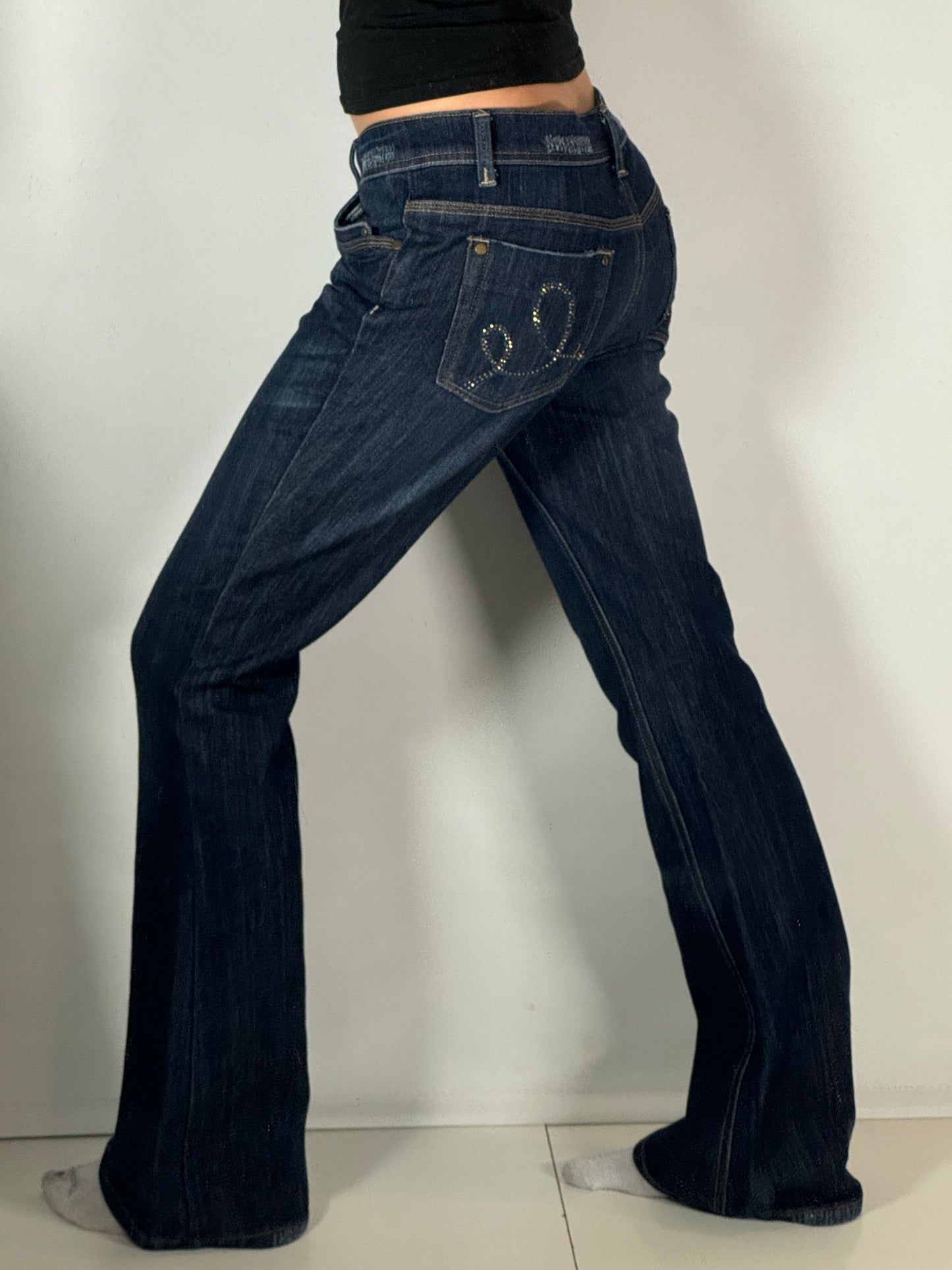 Lågmidjade jeans stl: S