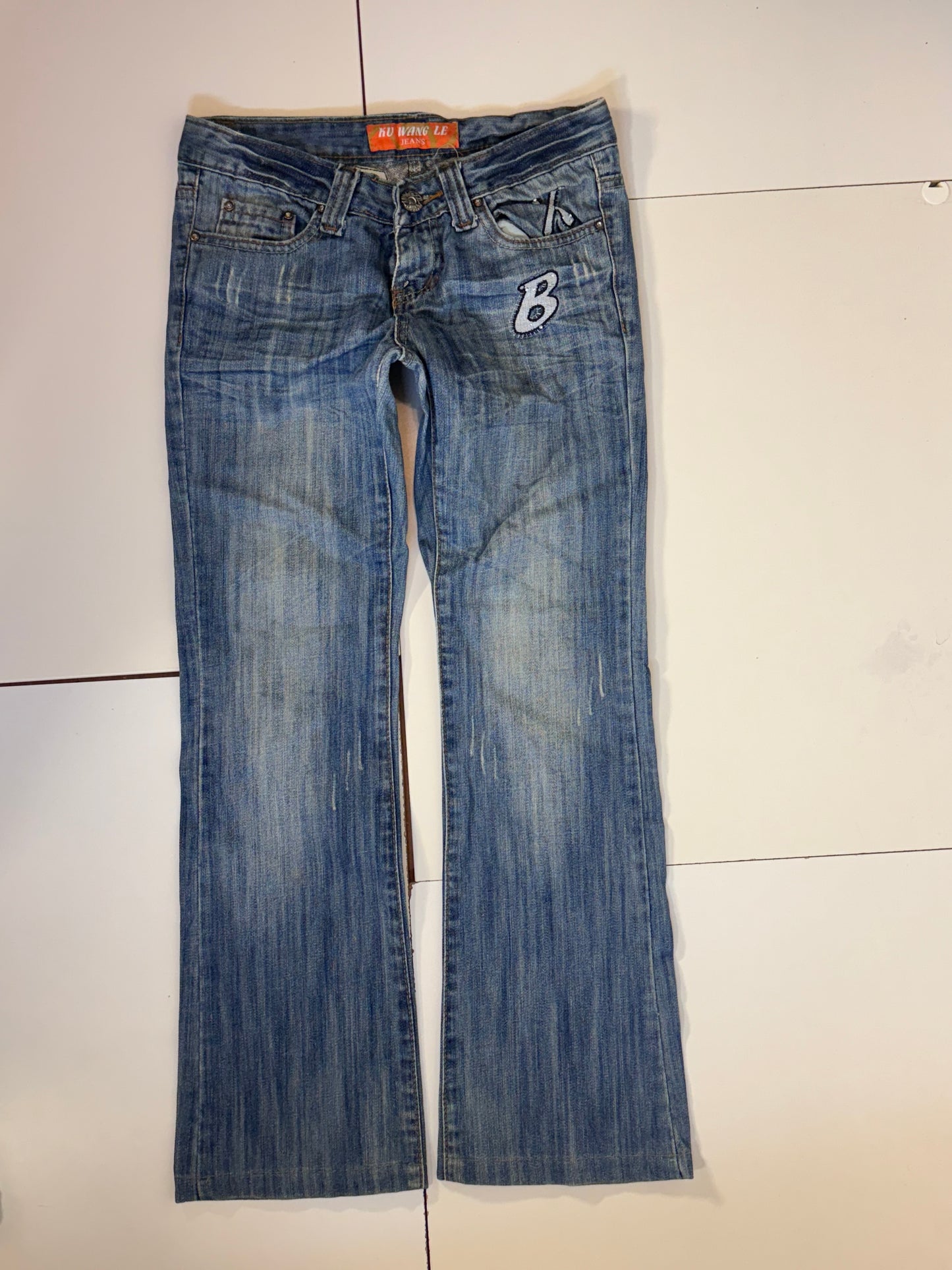 Lågmidjade jeans stl: XXS
