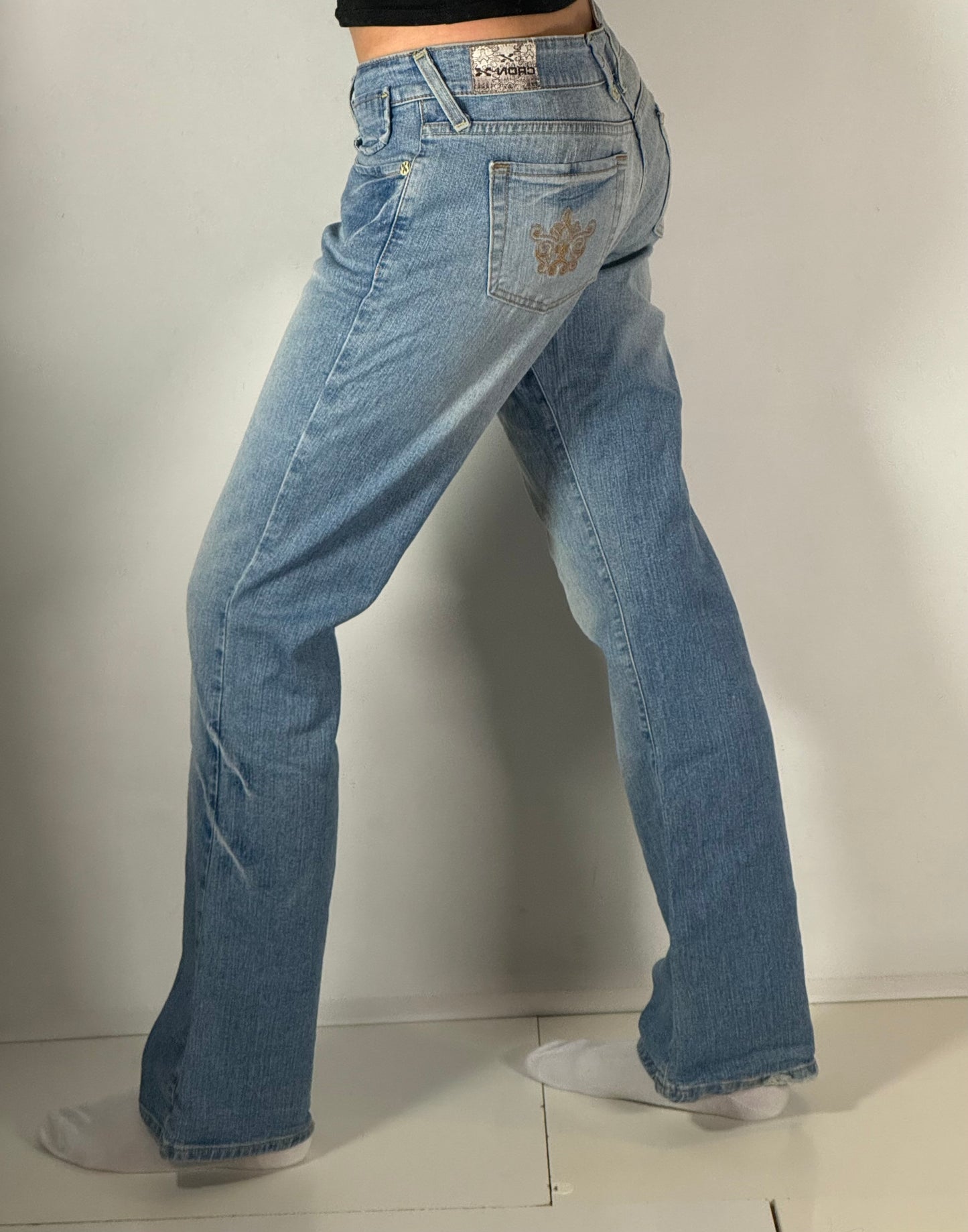 Lågmidjade jeans stl: S