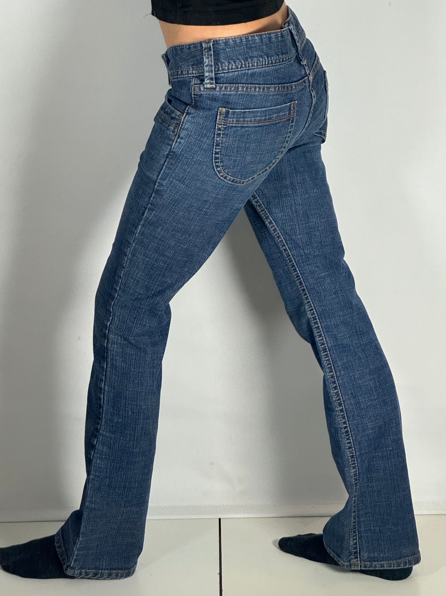 Lågmidjade jeans stl: S/M