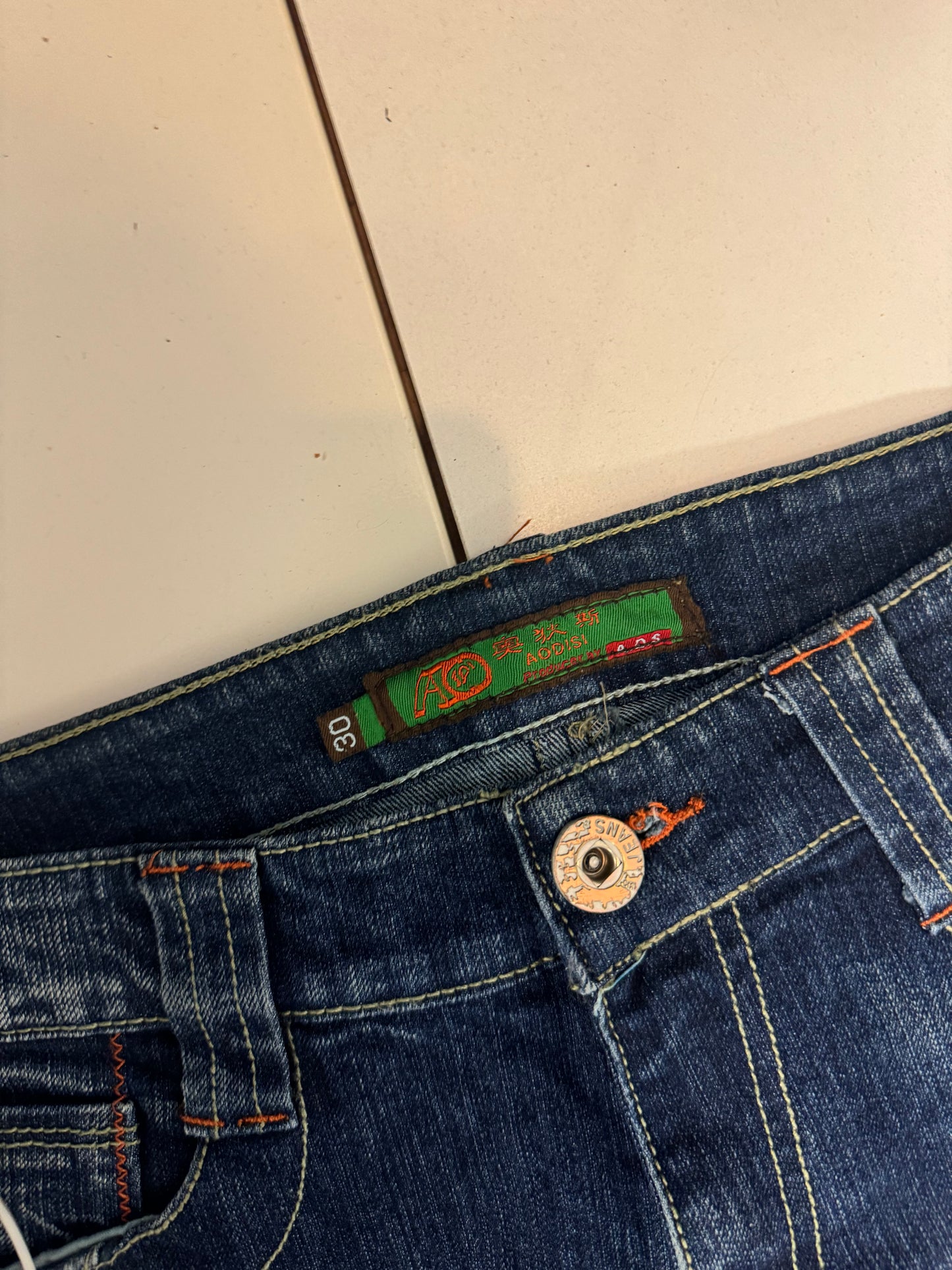 Lågmidjade jeans stl: XS