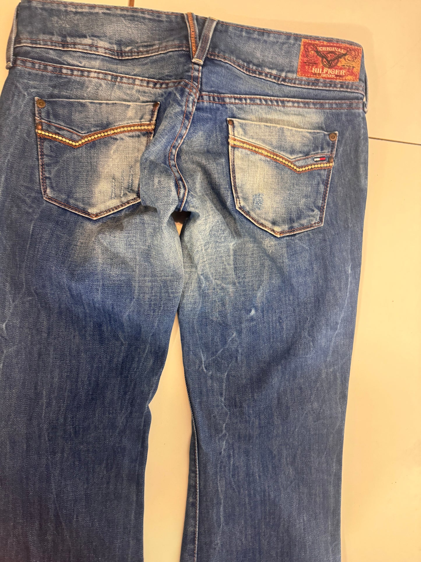 Lågmidjade jeans stl: S/M