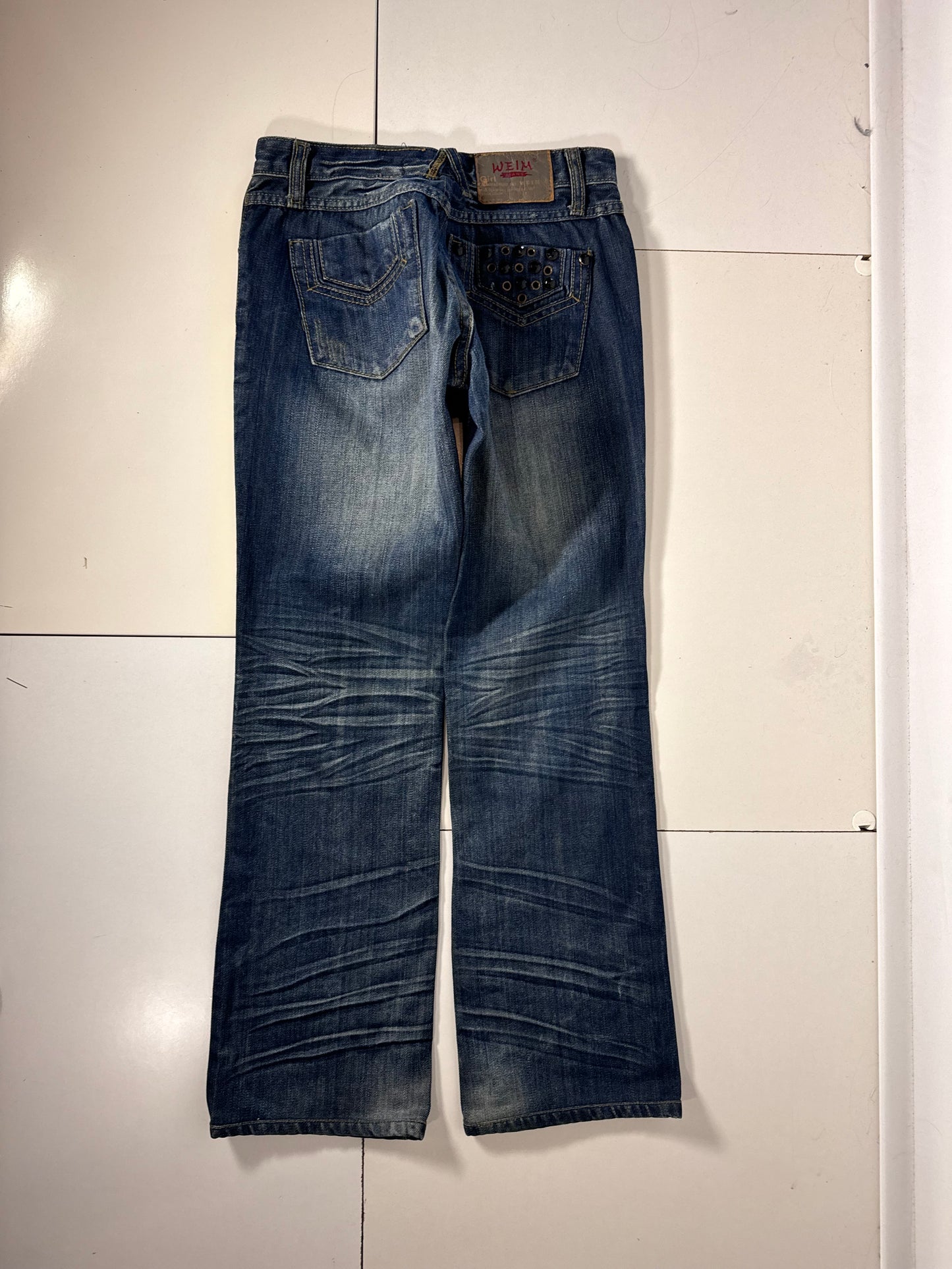 Lågmidjade jeans stl: XXS