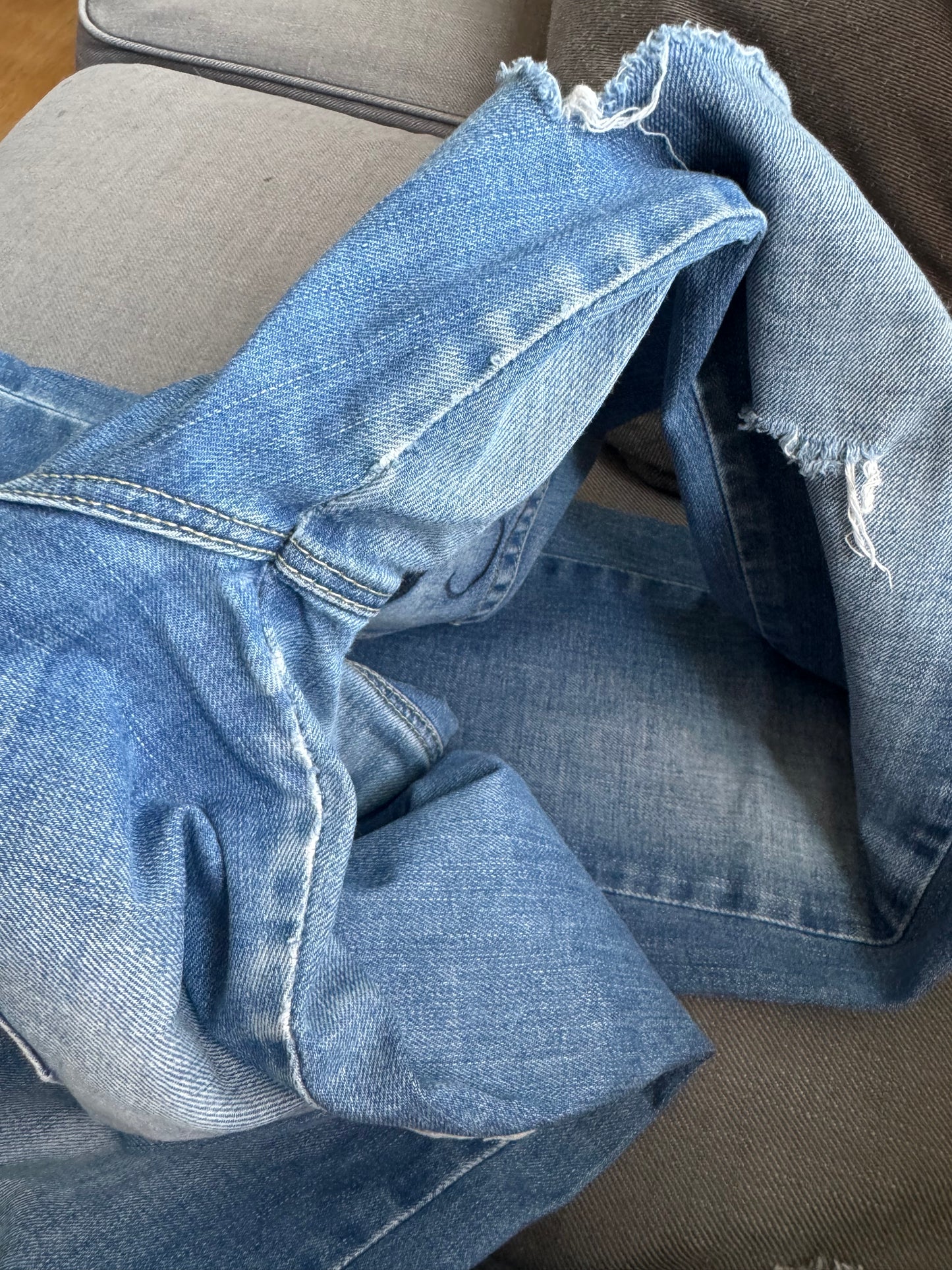 Lågmidjade jeans stl: S