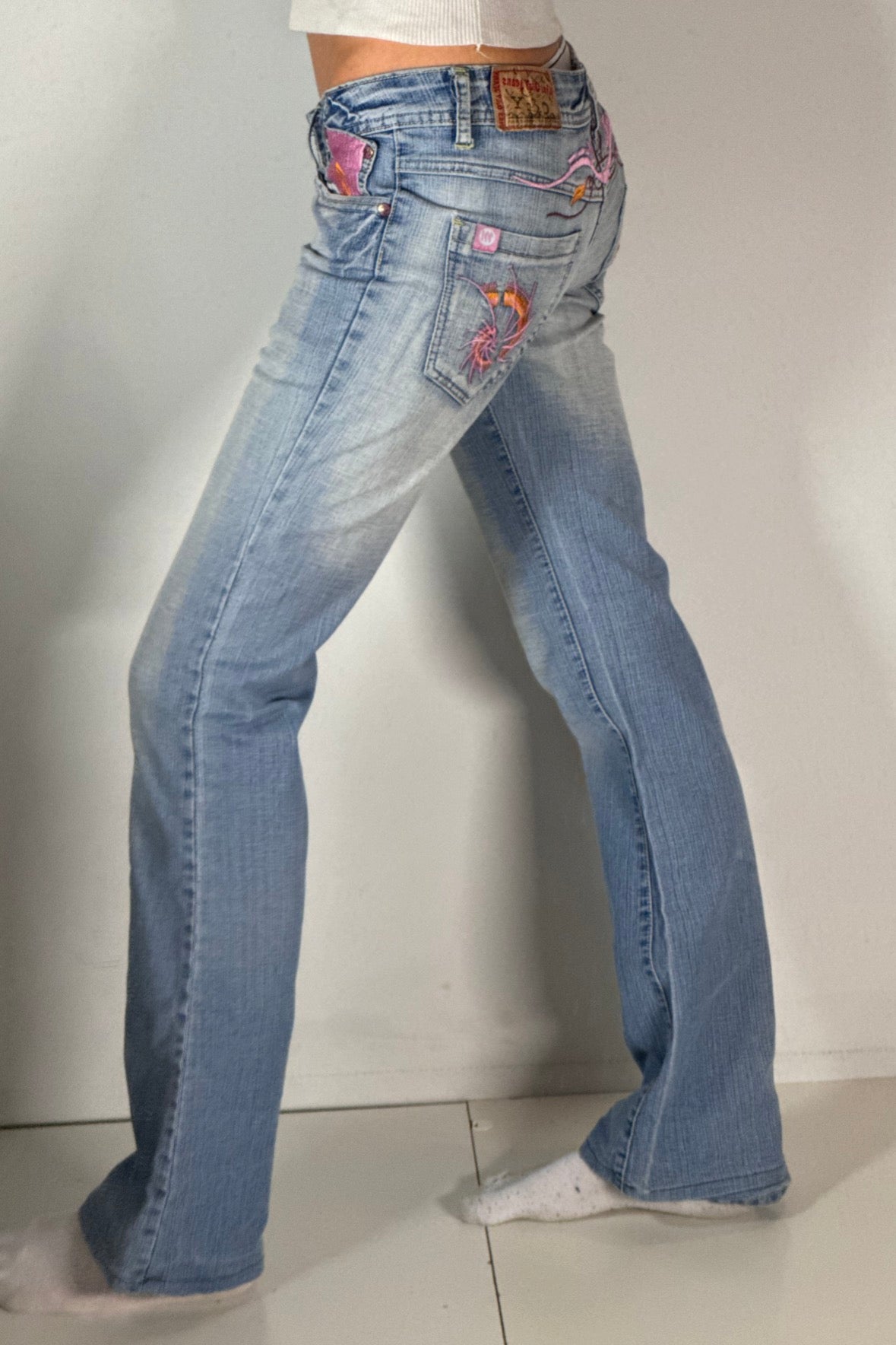 Lågmidjade jeans stl: XS