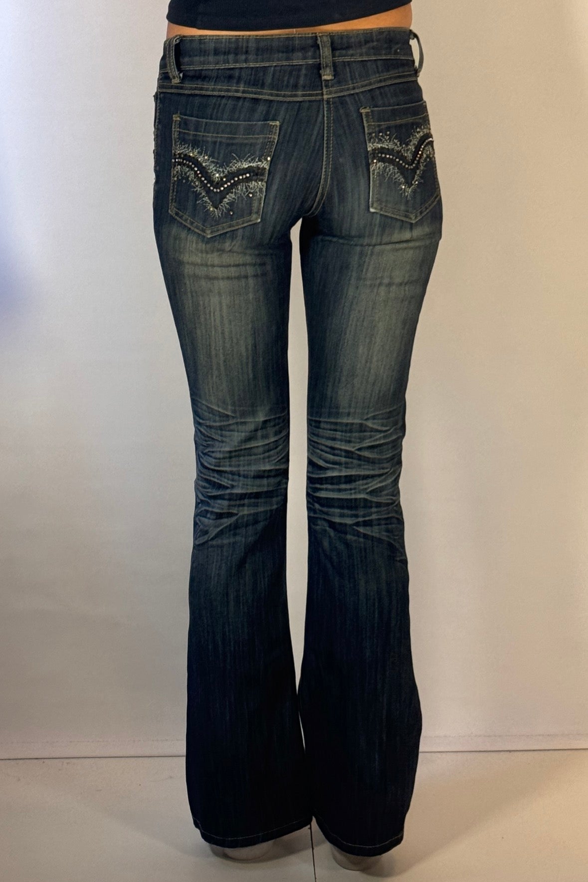 Lågmidjade jeans stl: XS