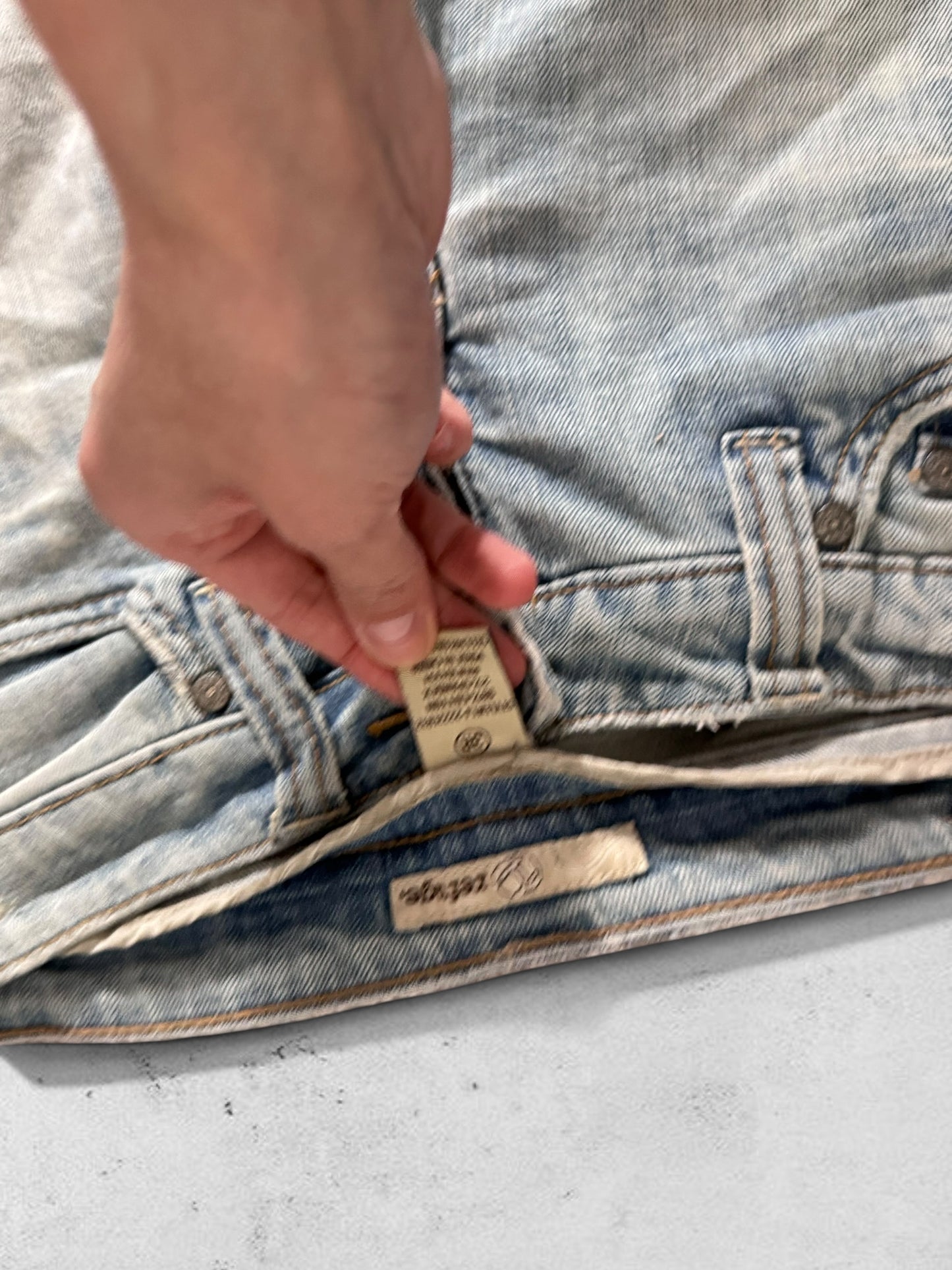 Lågmidjade jeans stl: XS