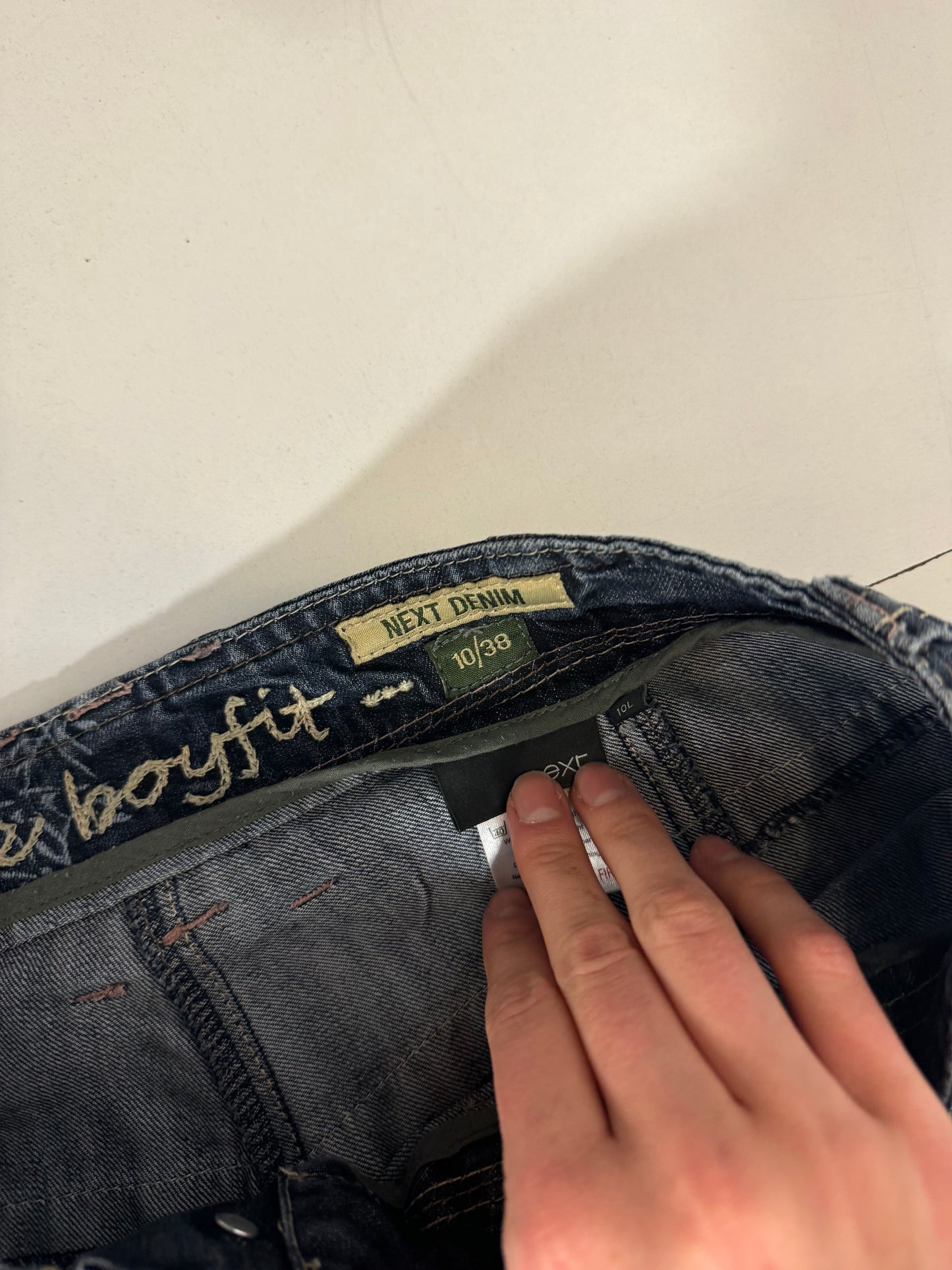 Lågmidjade jeans stl: M