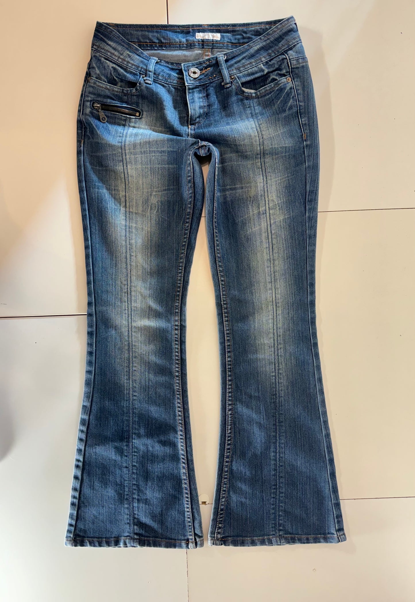 Lågmidjade jeans stl: S/M