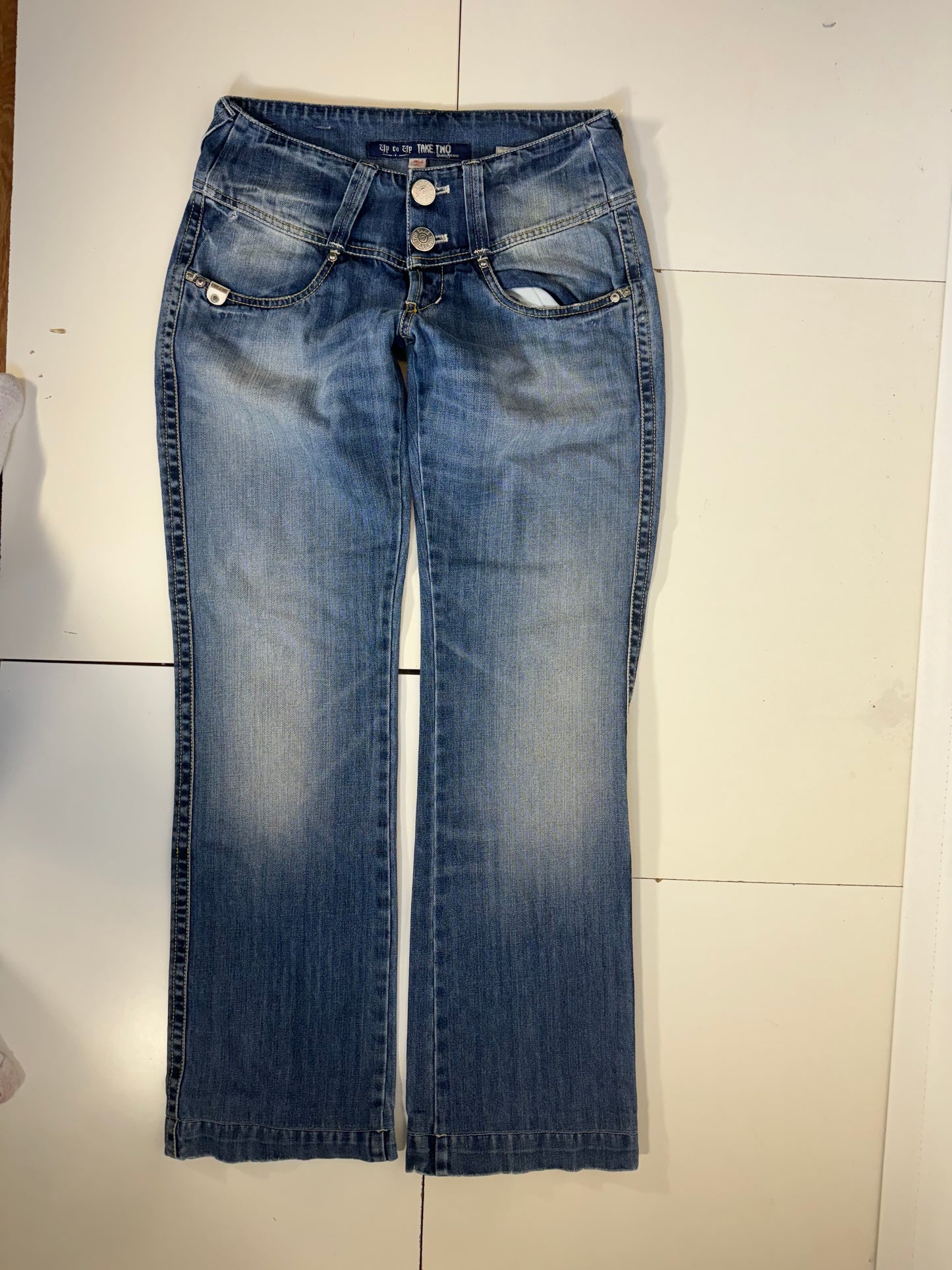 Lågmidjade jeans stl: XS