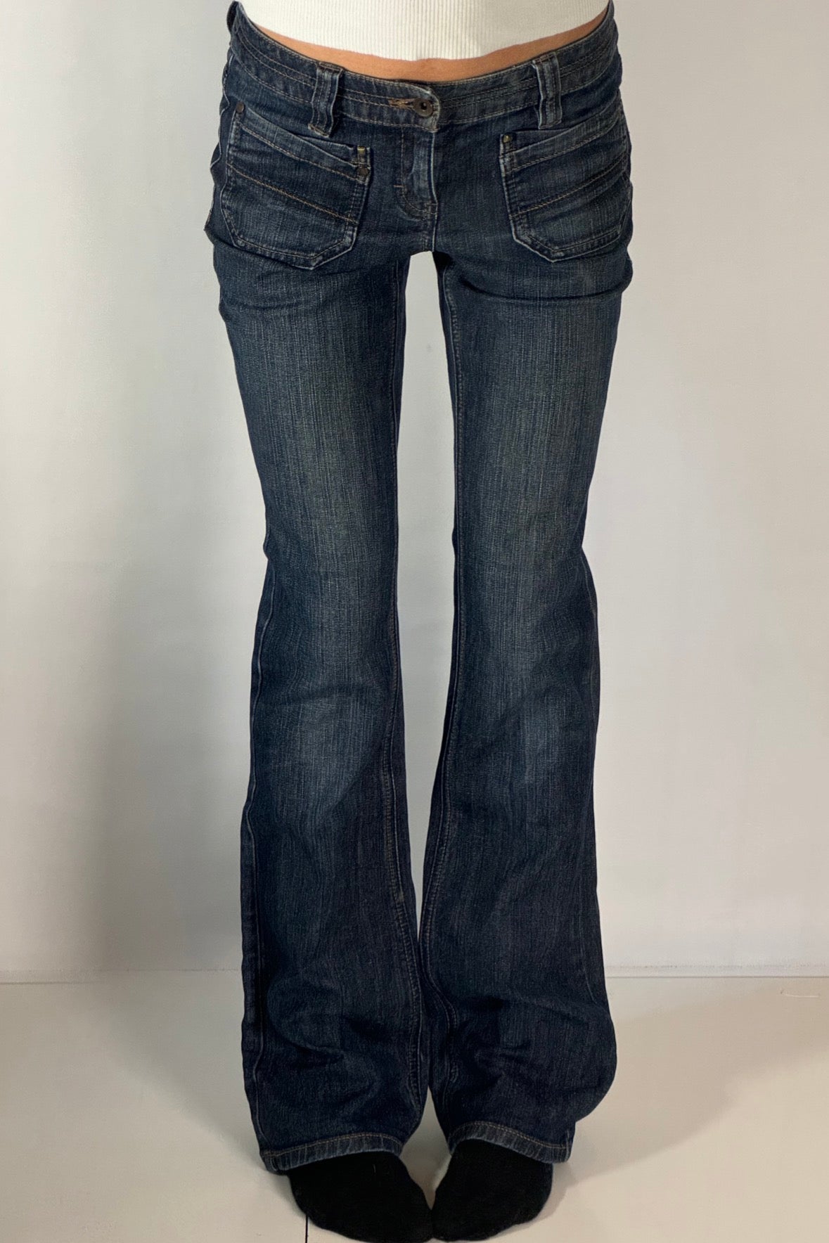 Lågmidjade jeans stl: XS