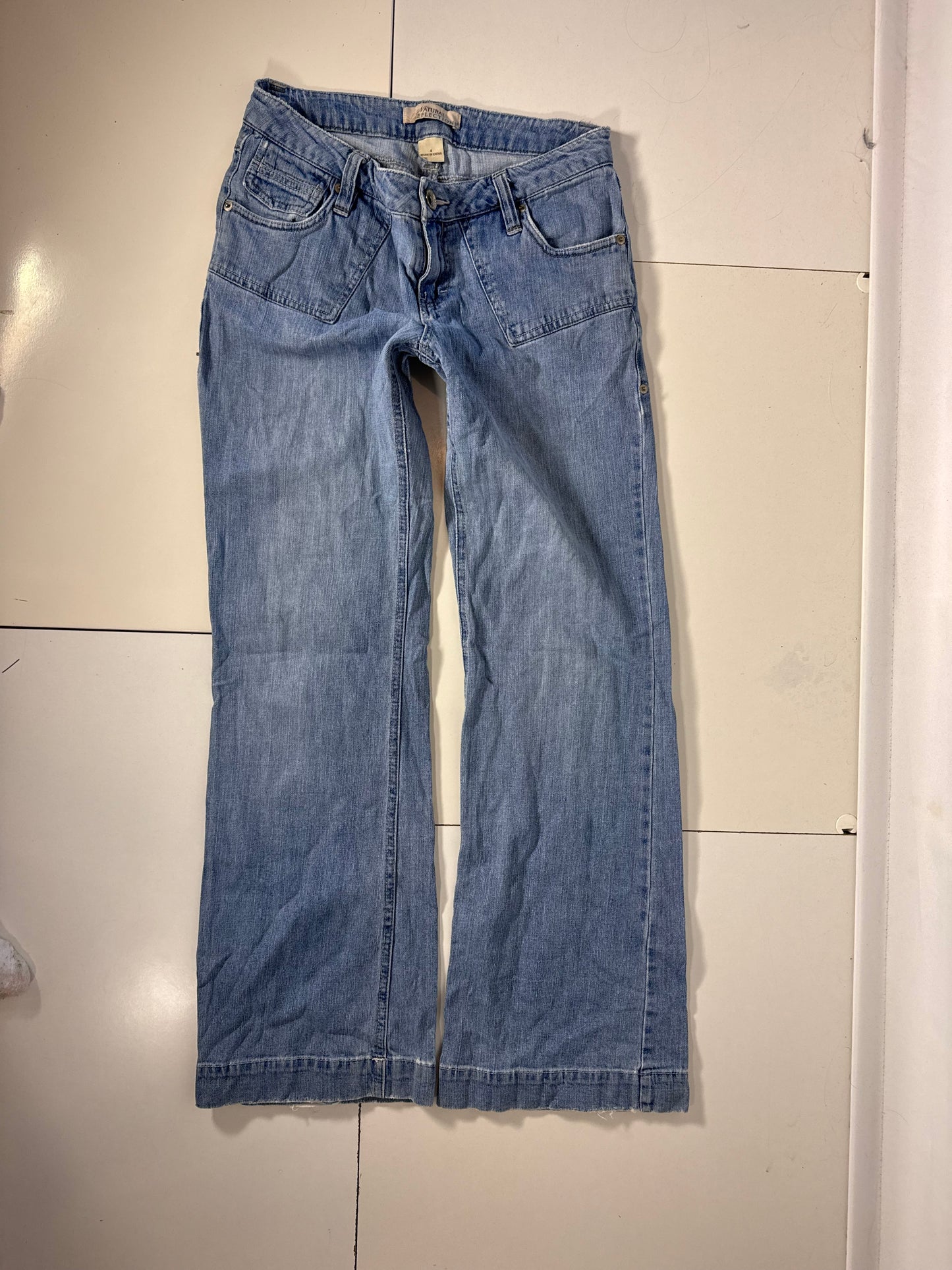 Lågmidjade jeans stl: S
