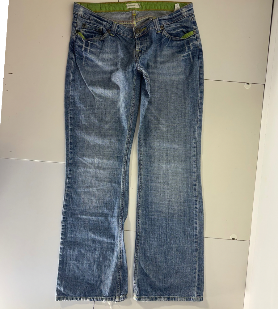Lågmidjade jeans–stl: L