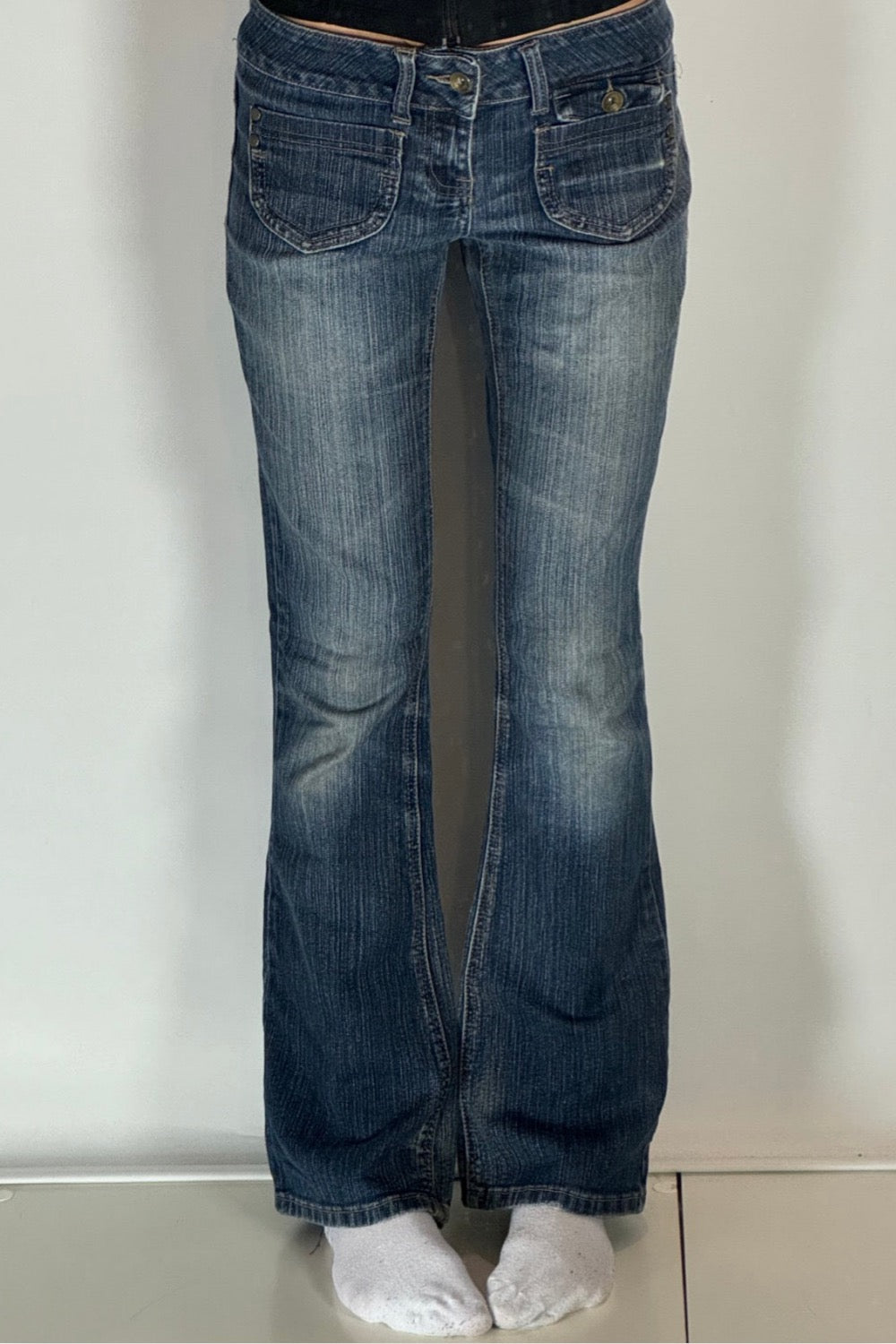 Lågmidjade jeans stl: S