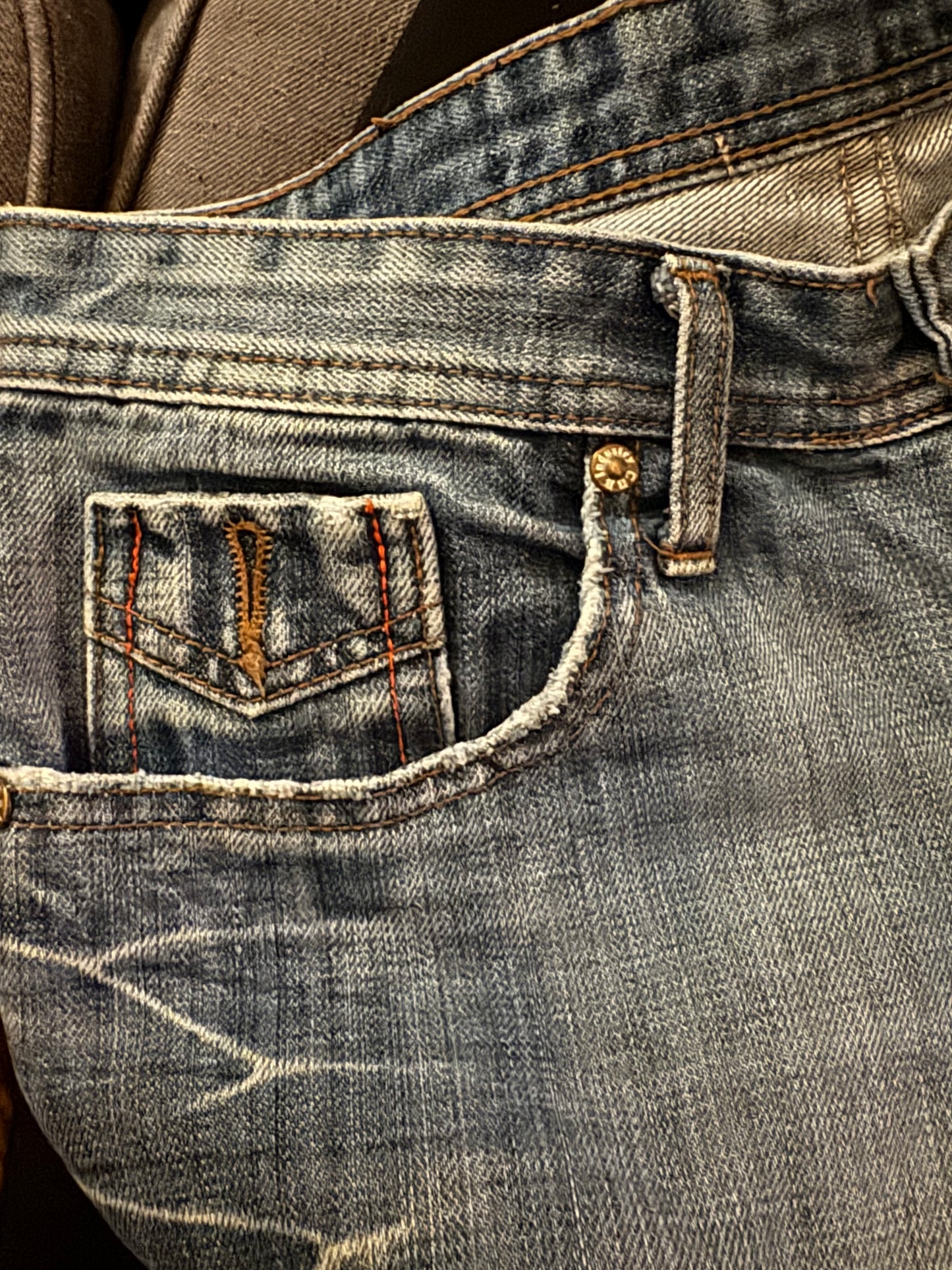 Lågmidjade jeans stl: S