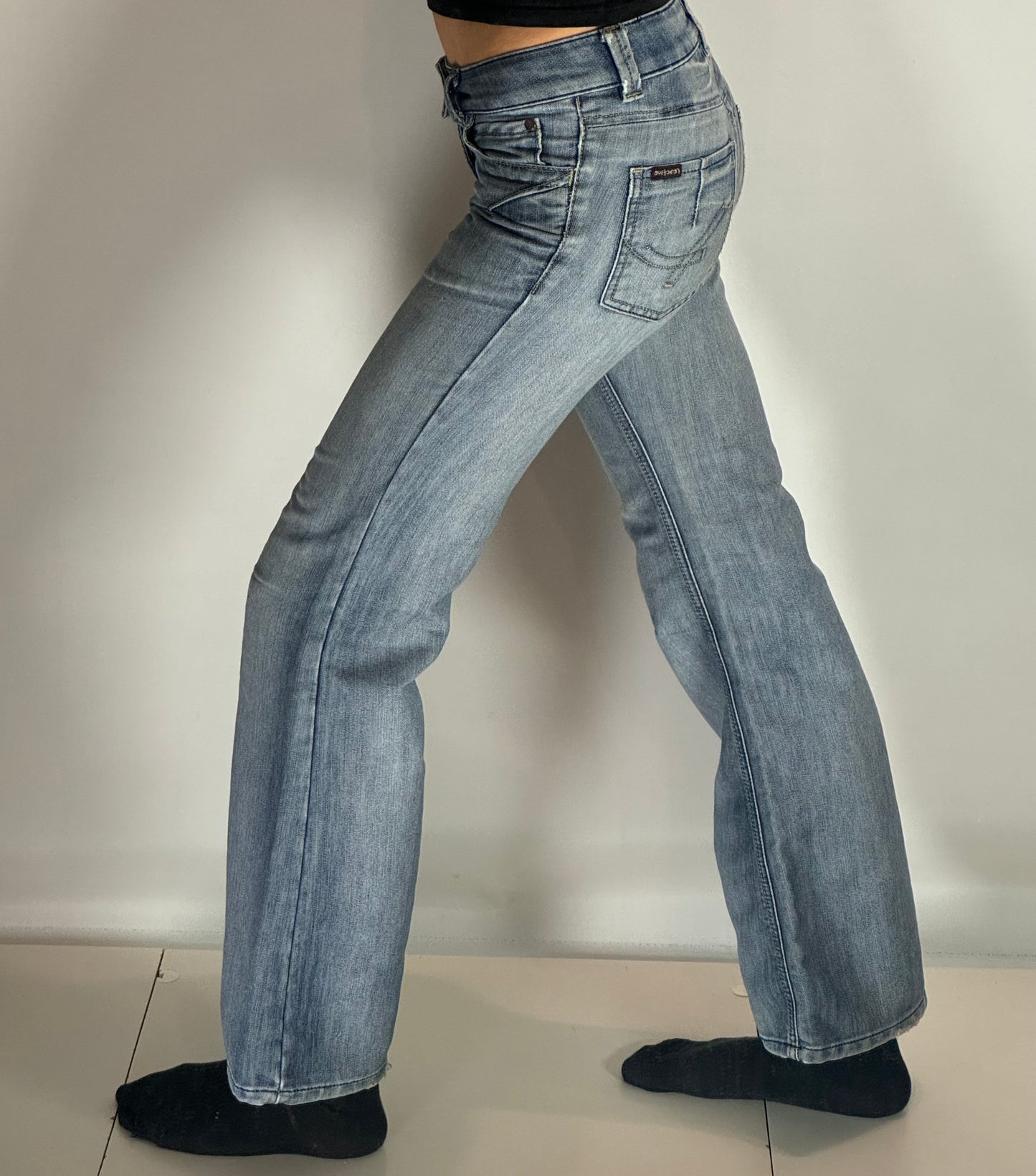 Lågmidjade jeans stl: XS