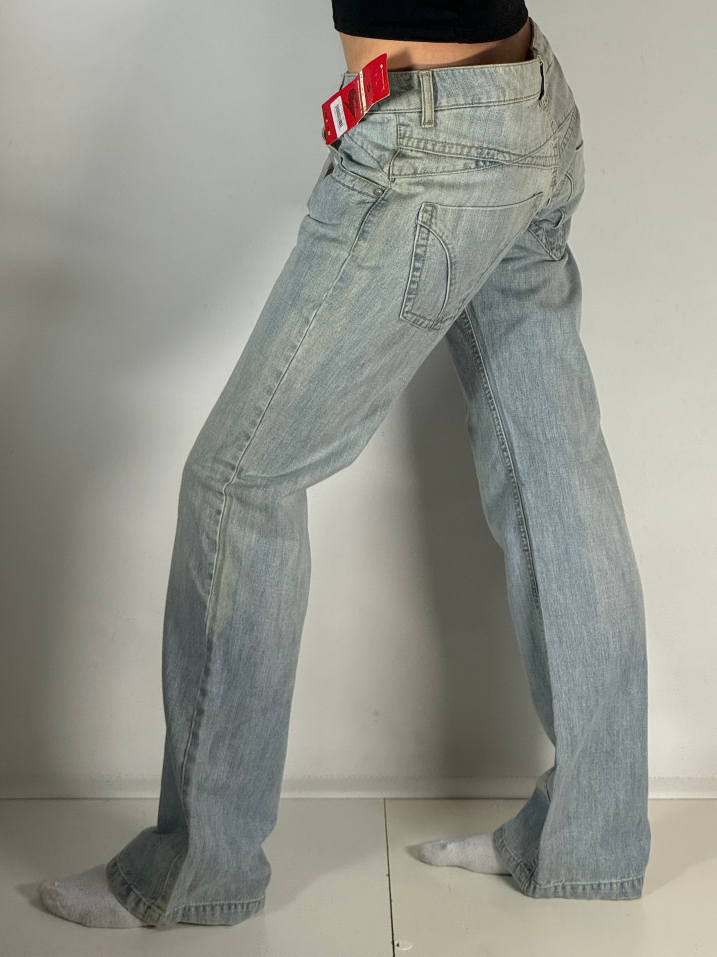 Lågmidjade jeans stl: S