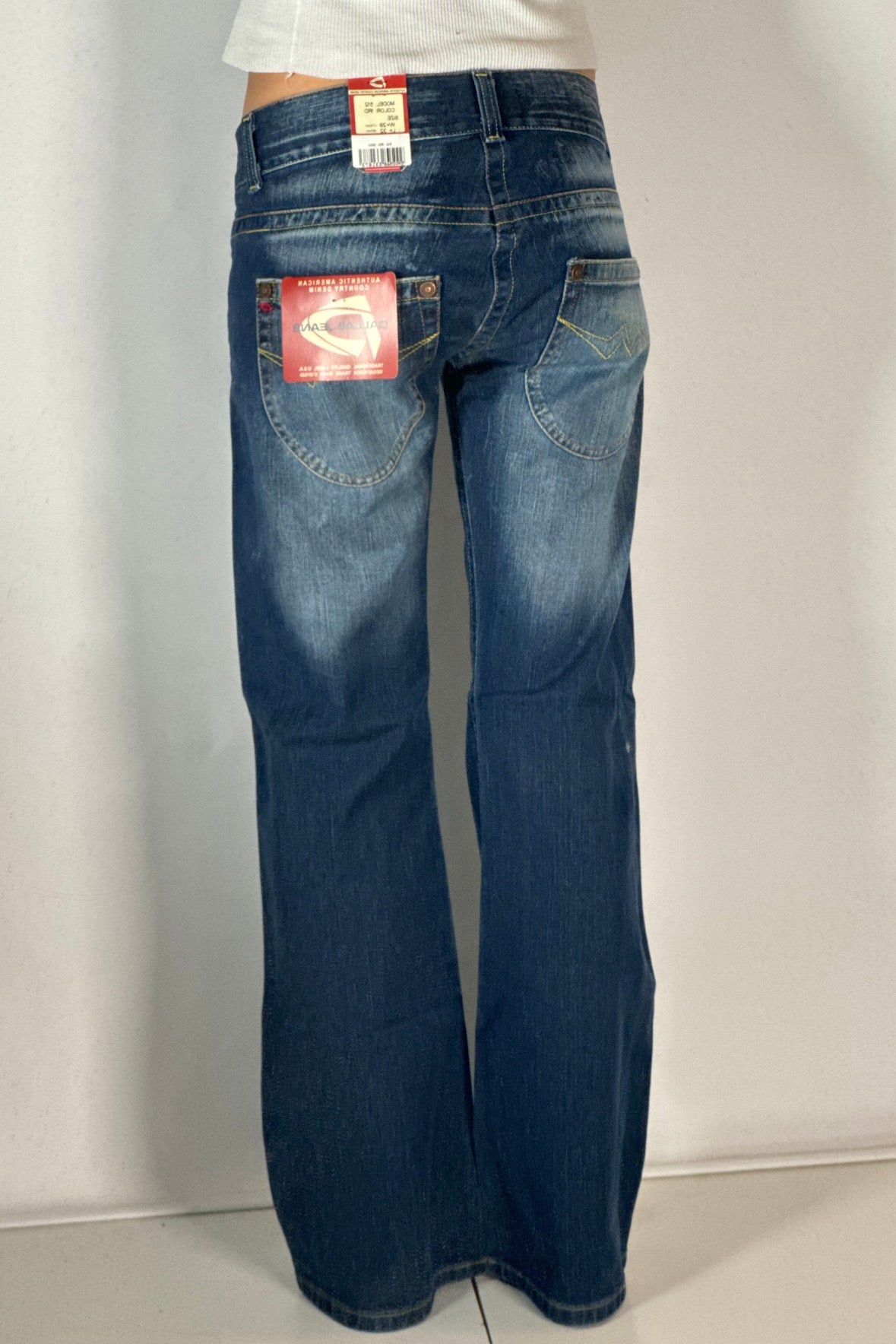 Lågmidjade jeans stl: XXS (W27/L32)