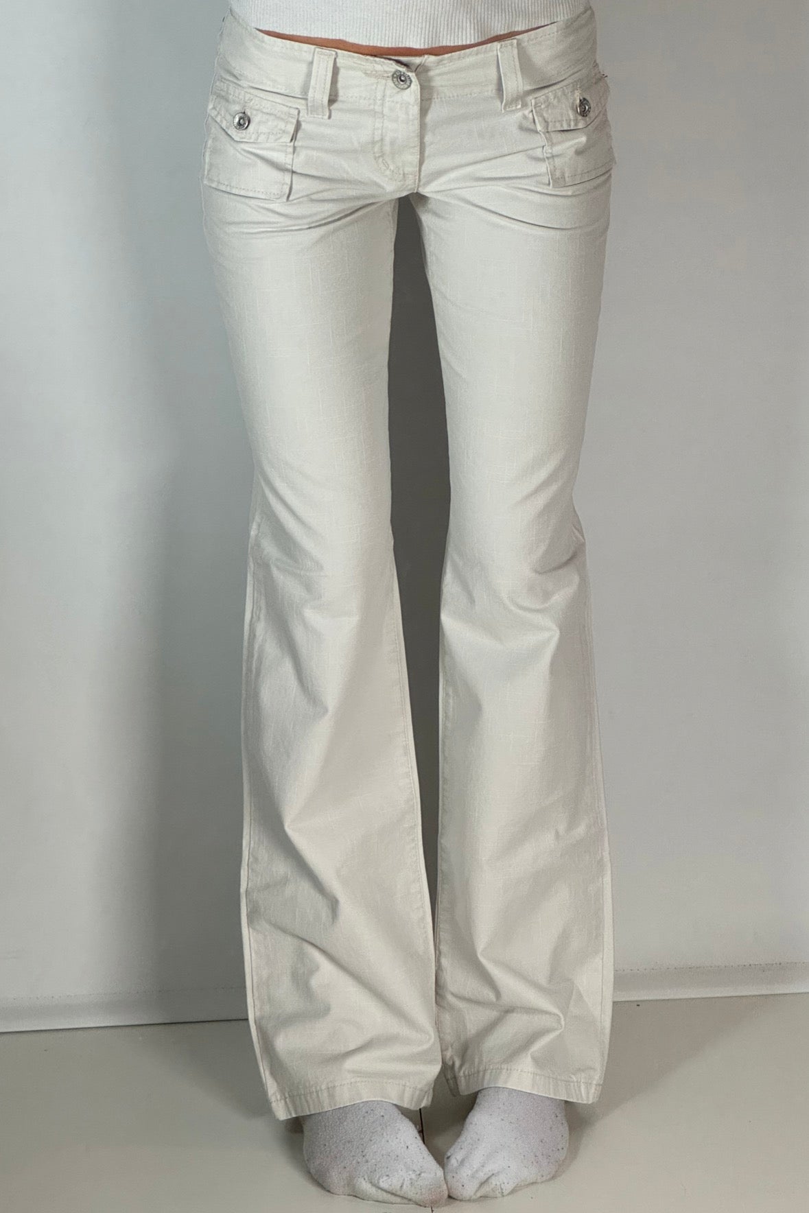 Lågmidjade byxor stl: XS (26x32)