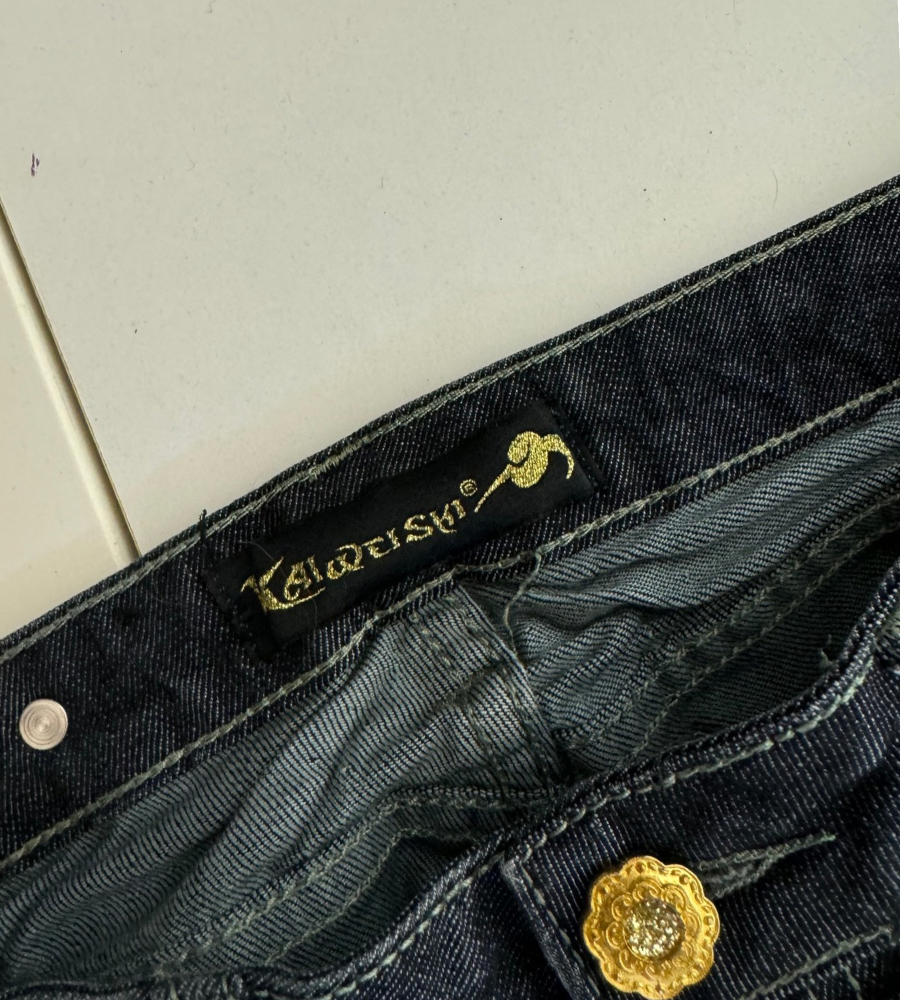 Lågmidjade jeans–stl: XXS