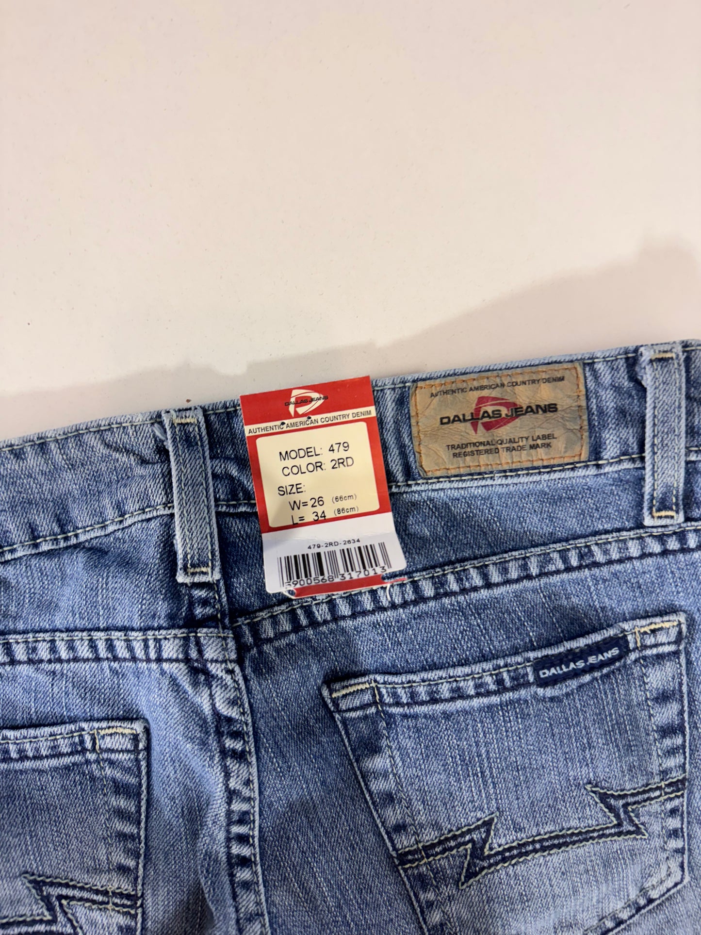 Lågmidjade jeans stl: XXS (W26/L34)